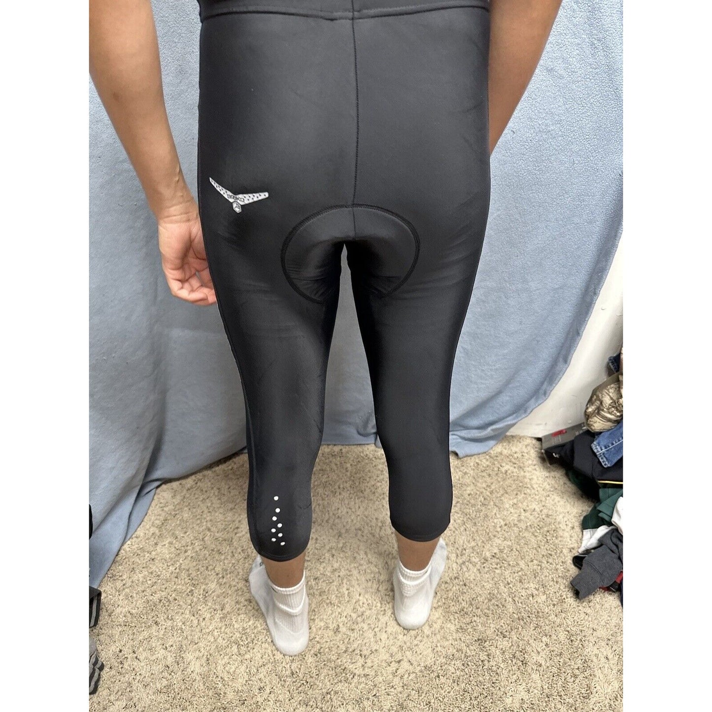 Men’s Black Briko Bicycle Pants Medium