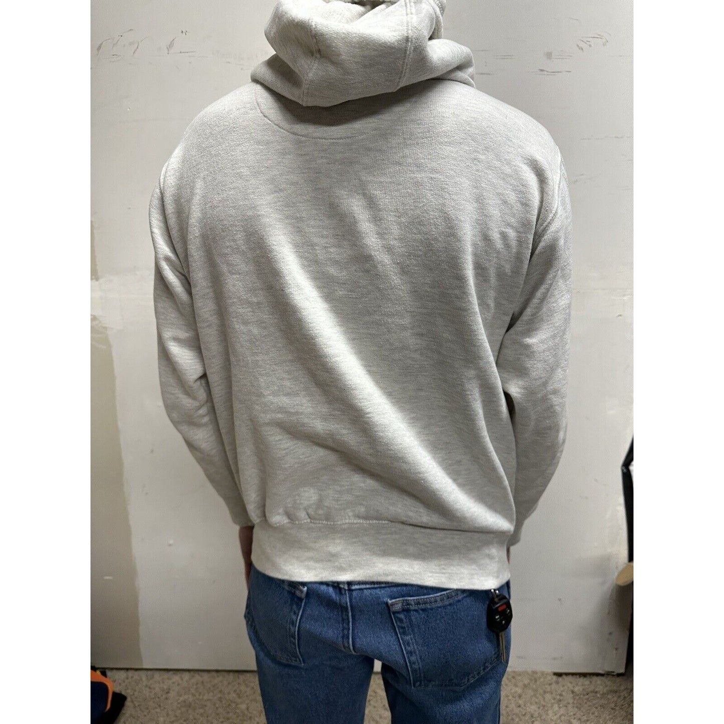 men’s city wear SF san francisco california hoodie white