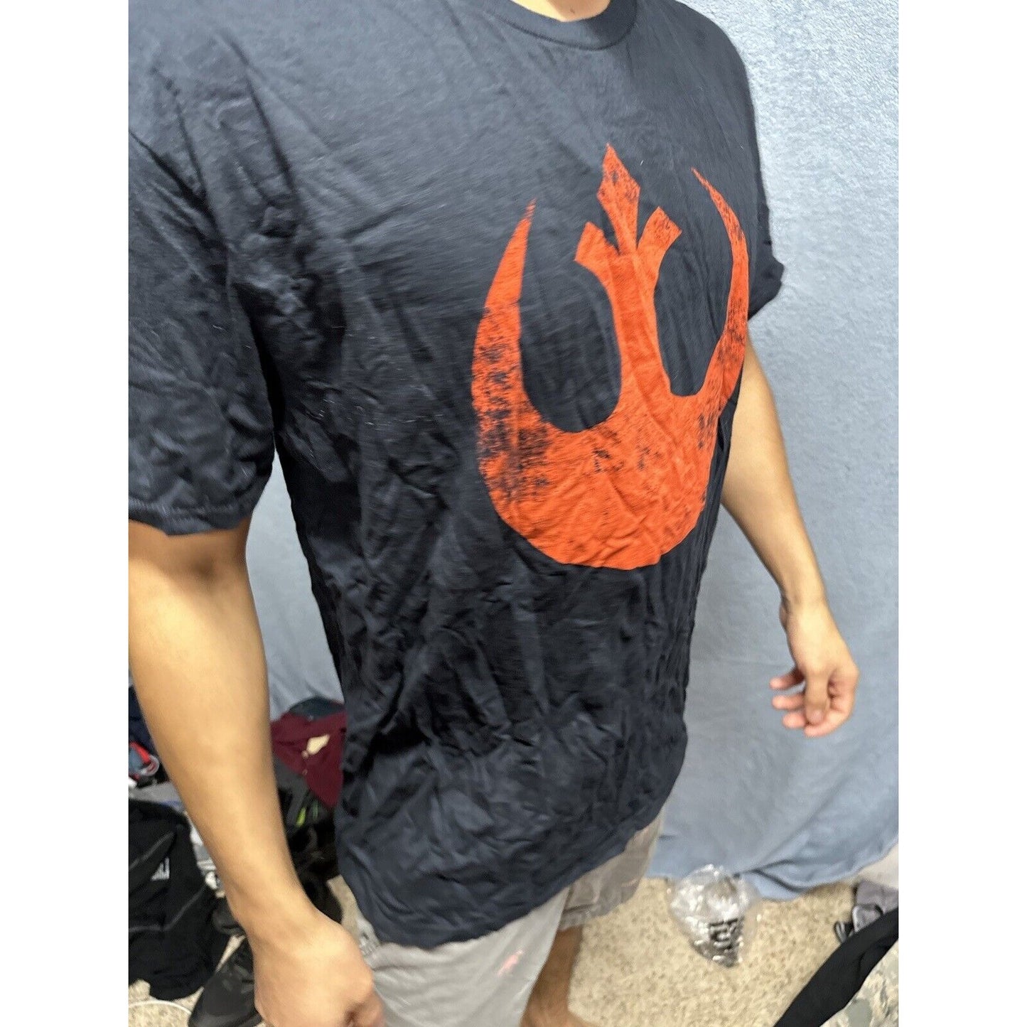 Men’s Black Star Wars Large Tshirt