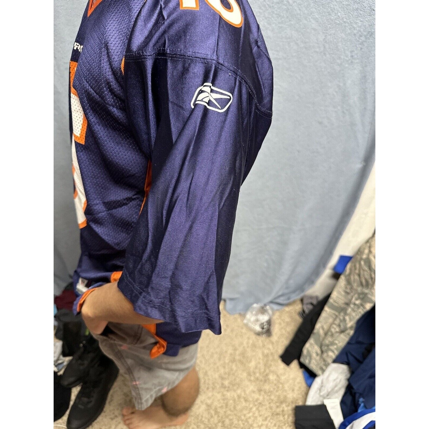 TIM TEBOW DENVER BRONCOS 15 JERSEY Equipment Reebok NFL Football Orange Medium