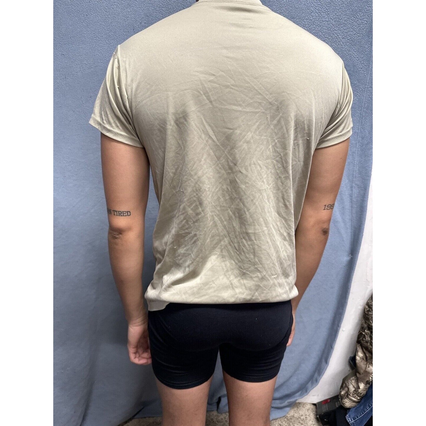 Abu Tan Uniform Sahara Medium Moisture Wicking Tshirt USAF