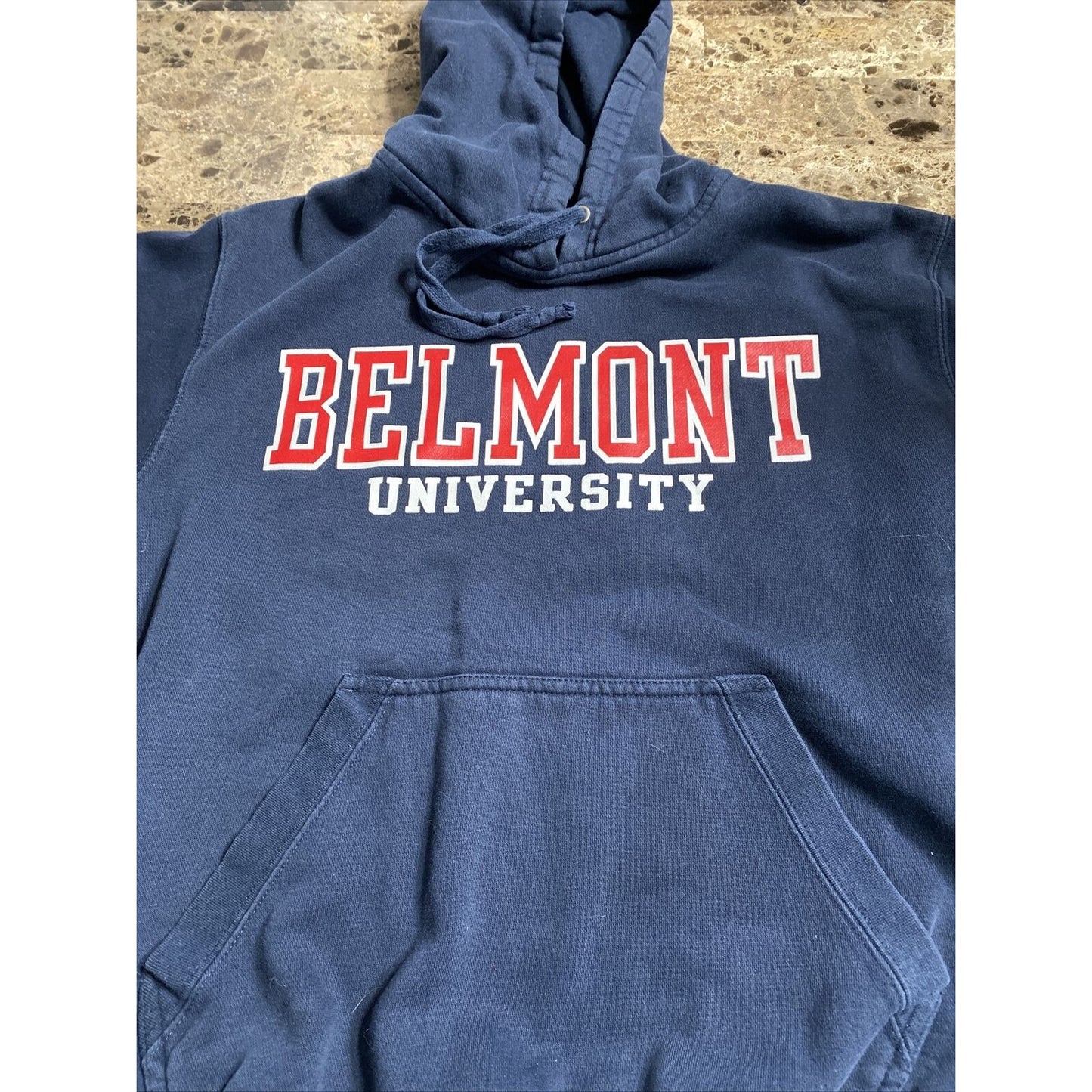 BELMONT UNIVERSITY Gear For Sports Men’s Medium Navy Blue Hoodie Sweatshirt