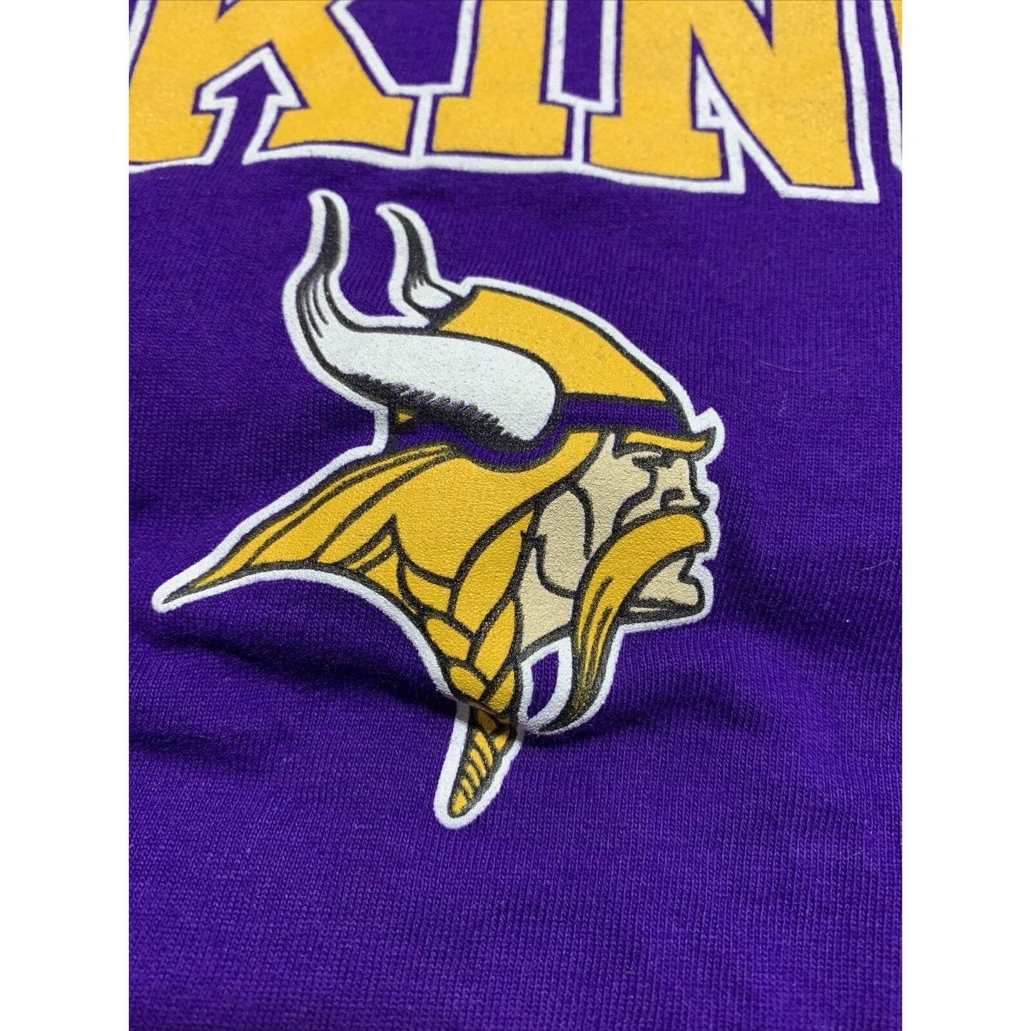 NFL Team Apparel Minnesota Vikings T Shirt Mens Size Medium