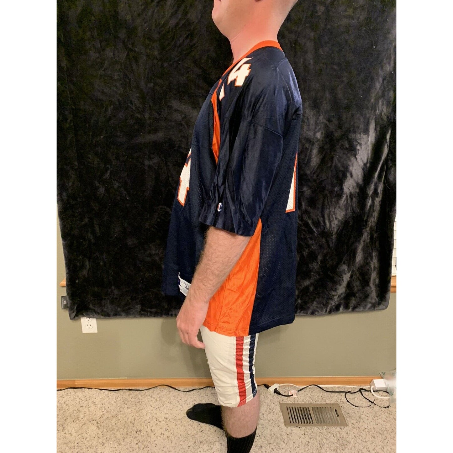 Brian Griese #14 Denver Broncos Authentic Vintage Champion Mens Jersey Size L-44
