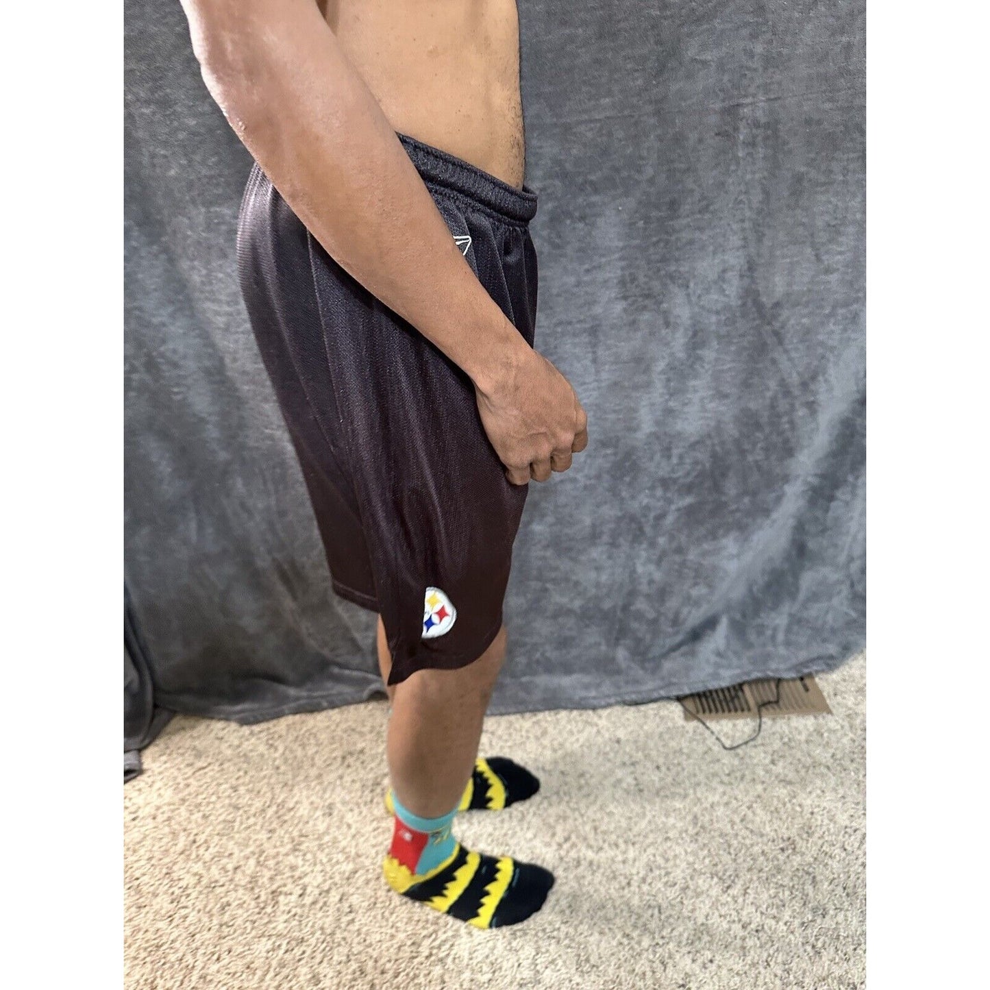 Reebok NFL Equipment Steelers Large Shorts