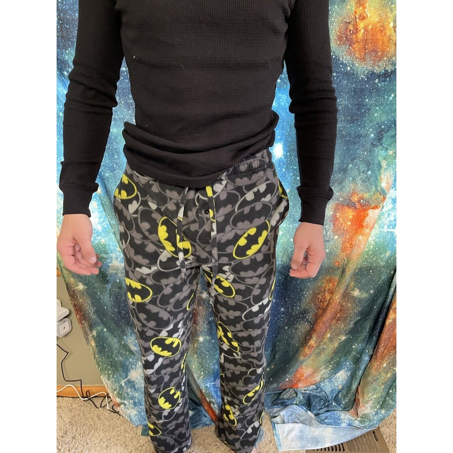 Men’s Batman Medium Sleepwear Lounge Pants flannels