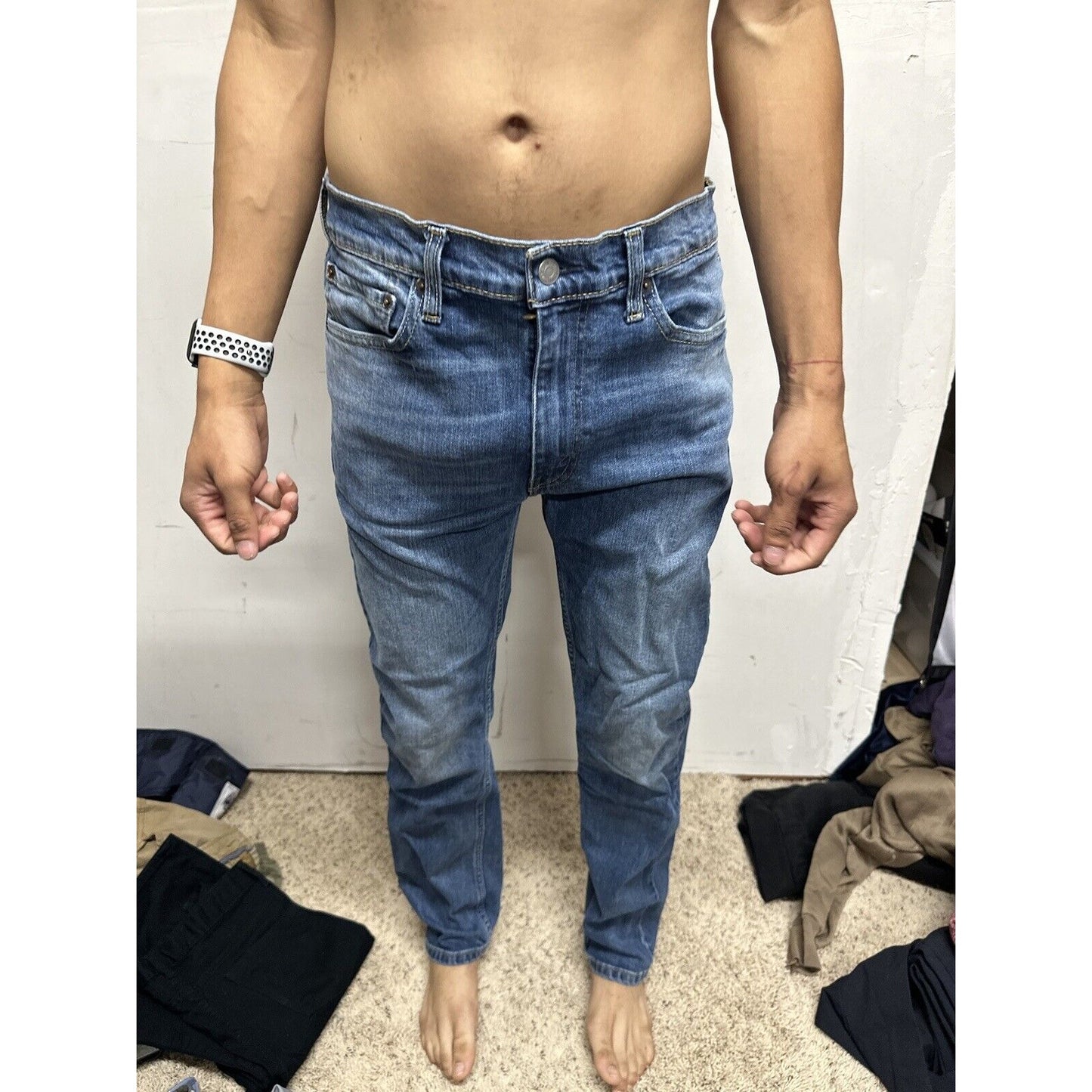 Men’s Levi’s 513 Blue Jeans 32 X 32