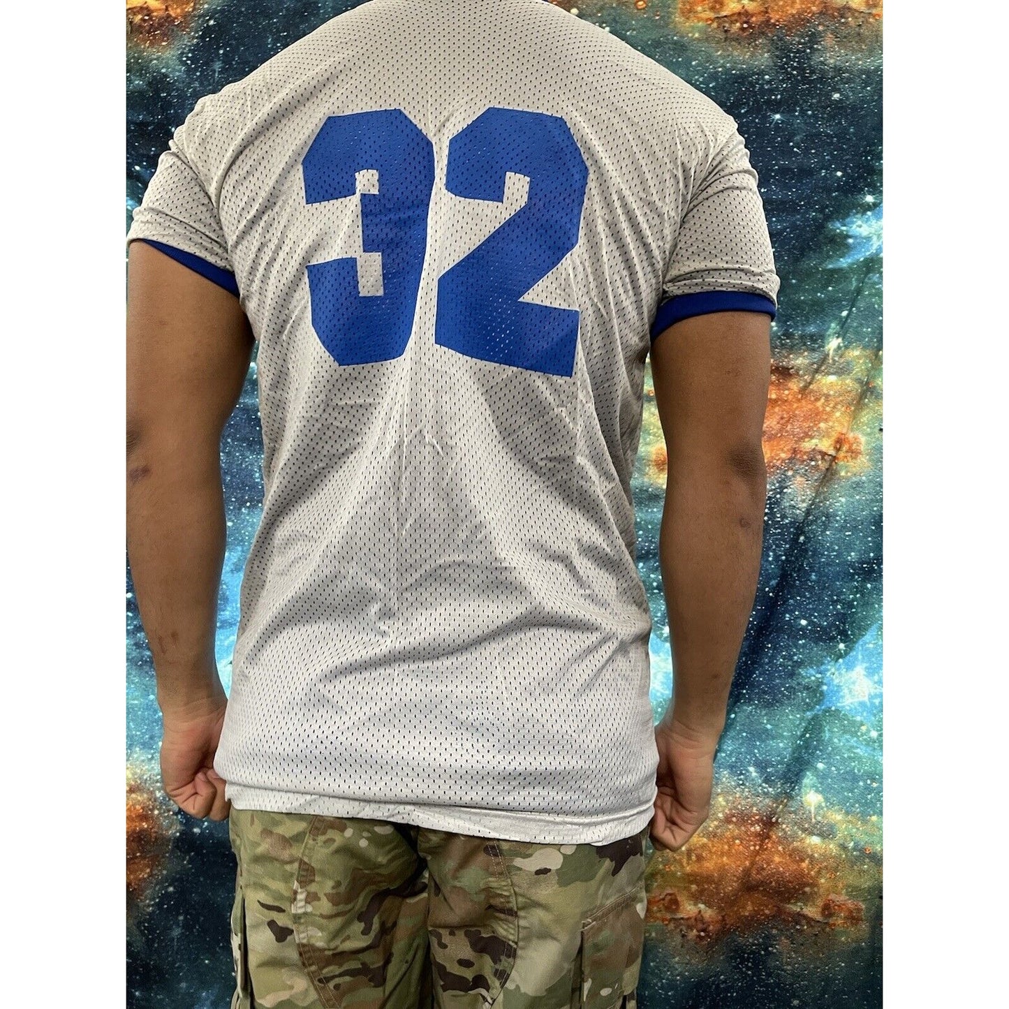 USAFA Air force academy cadet jersey reversible #32 Blue / gray