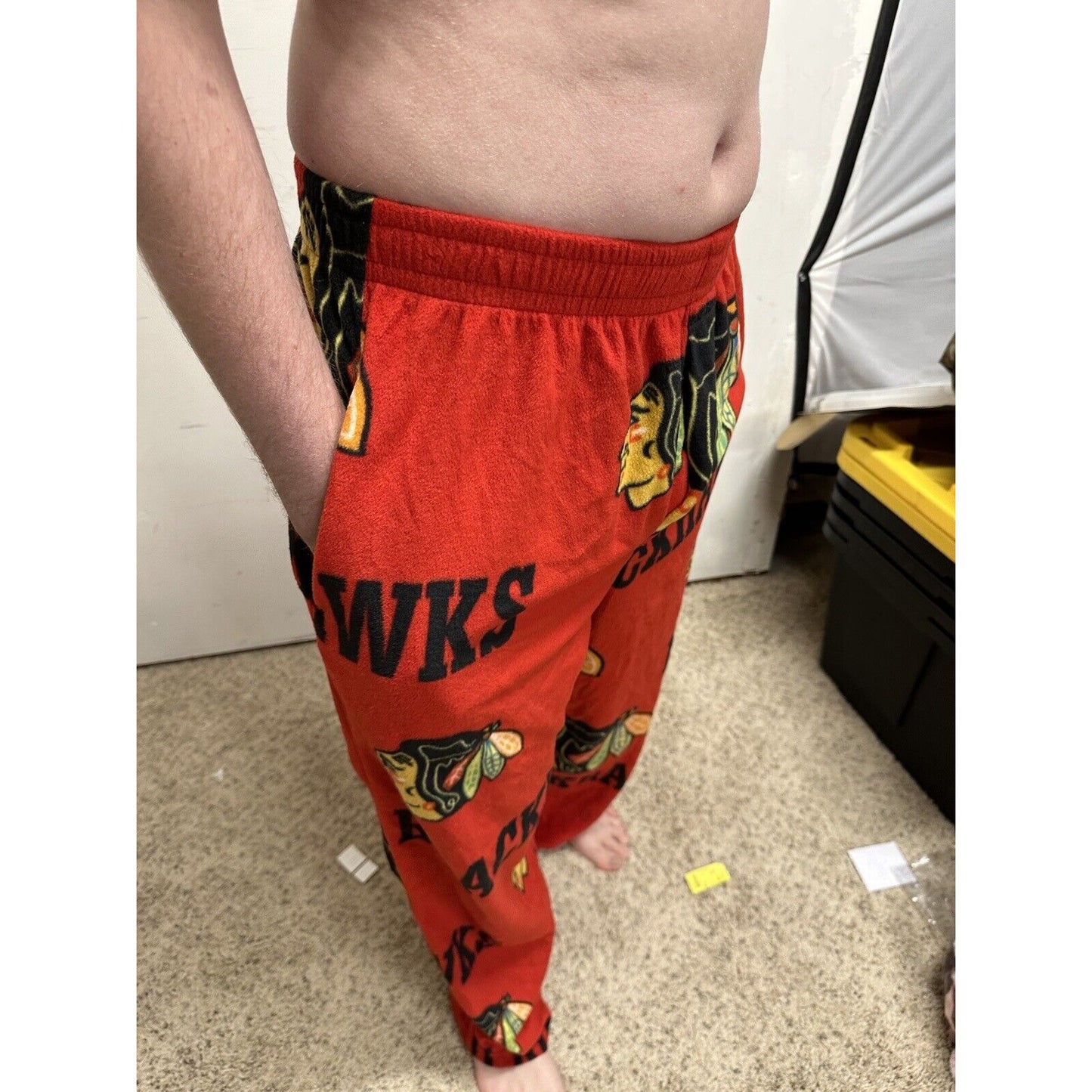 men’s concept sport sleepwear nhl medium blackhawks