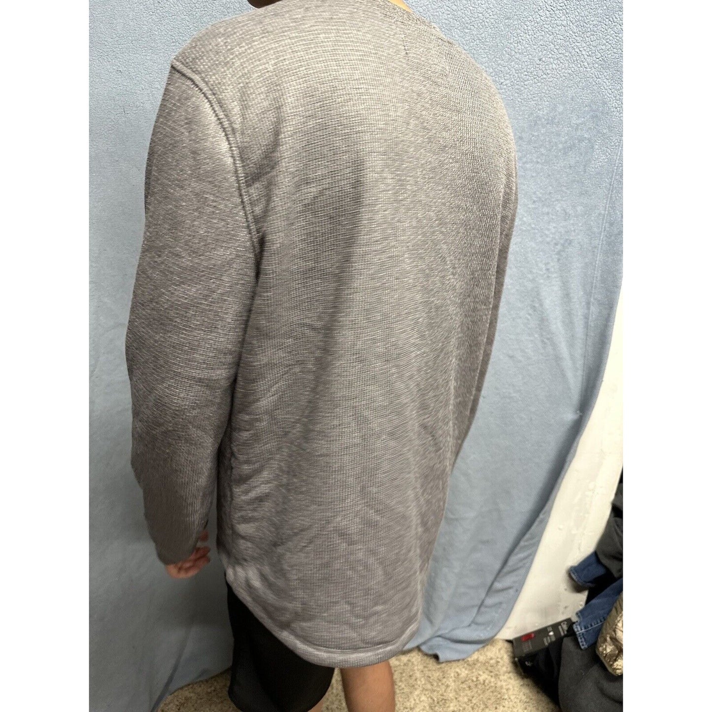 Men’s Pullover Gray B.C. Clothing Heritage Sweater Large