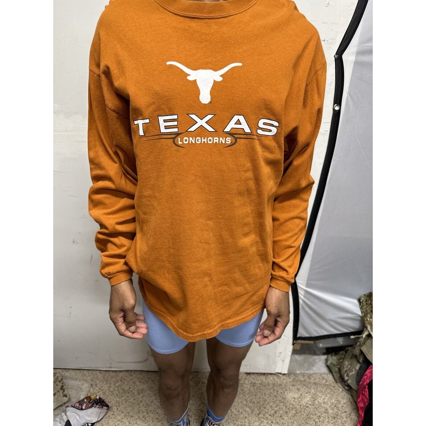 Men’s Texas Longhorns Long sleeve Pullover Tshirt