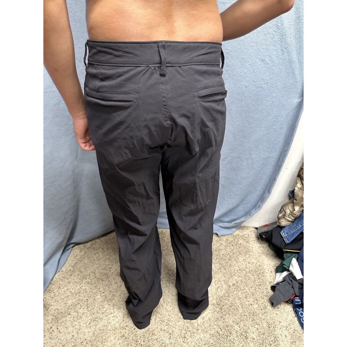 Men’s Union Bay 38x34 Black Nylon And Spandex Pants