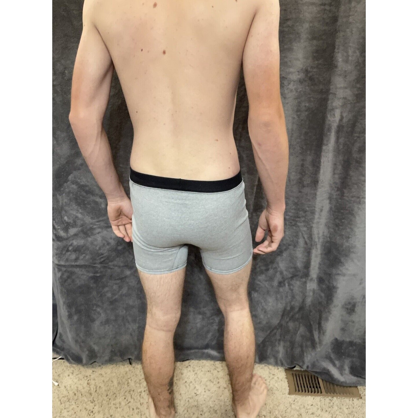 boy's XL gray hanes boxer brief