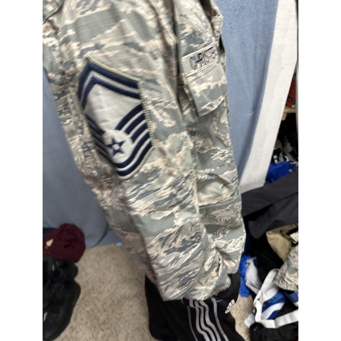 Men’s Abu Airman Battle Uniform Civil Air Patrol 40R Coat Blouse USAF Uniform