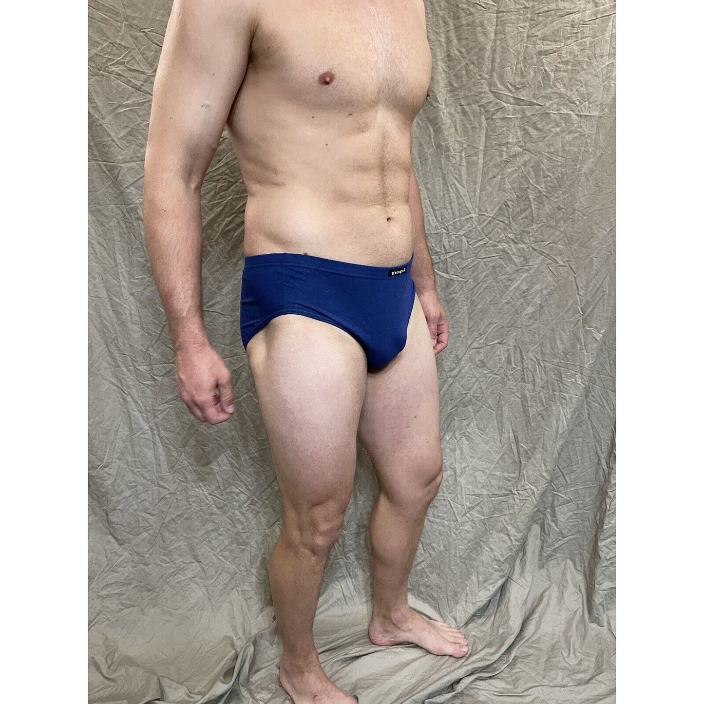 men's blue papi large brief cotton