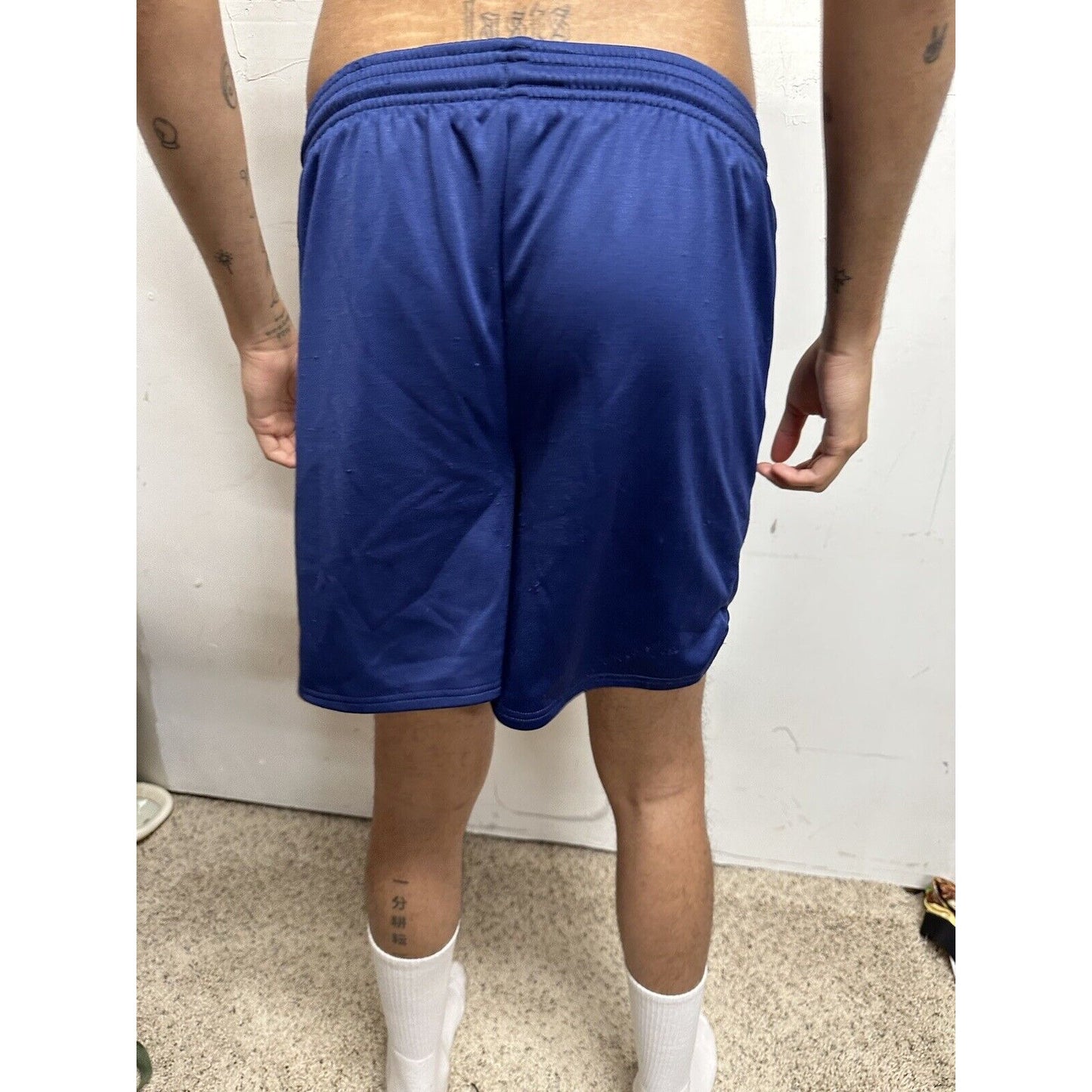 Women’s Medium USAFA Air Force Academy Cadet PT Workout Uniform Shorts Blue