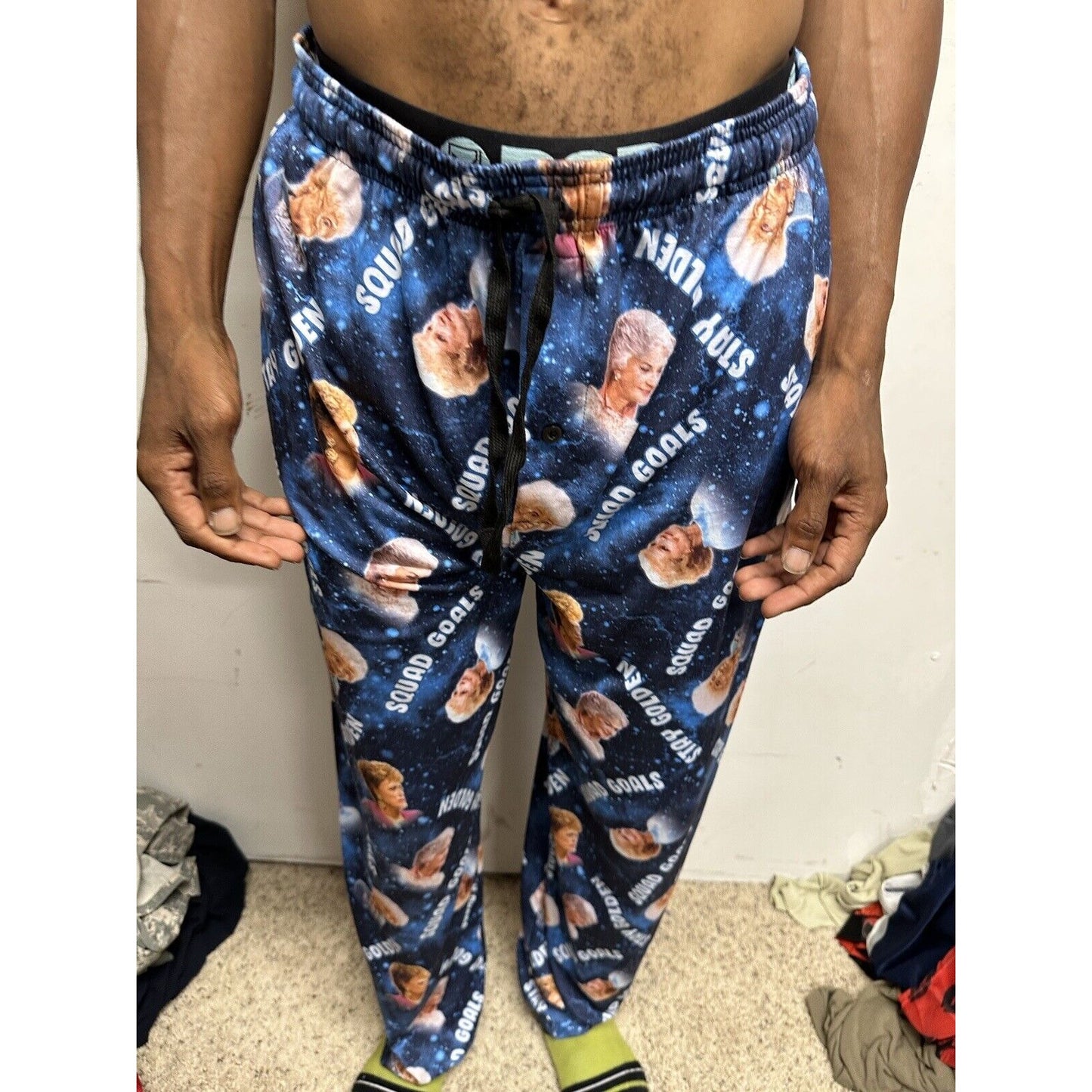 The Golden Girls Medium Lounge Pants Sleepwear Blue