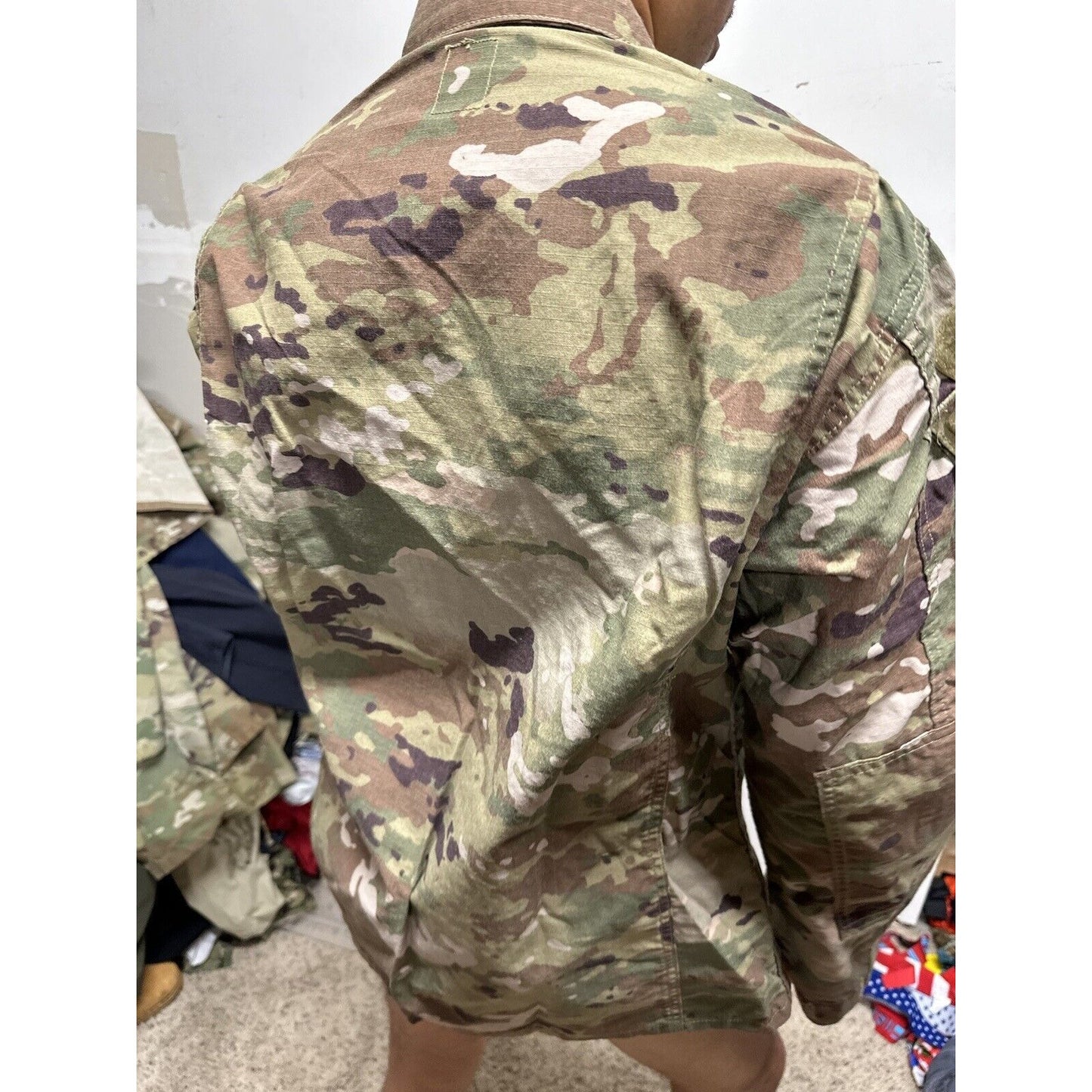 Men’s Warrant Officer Rank Ocp Top Blouse Army Air Force Combat Small Short