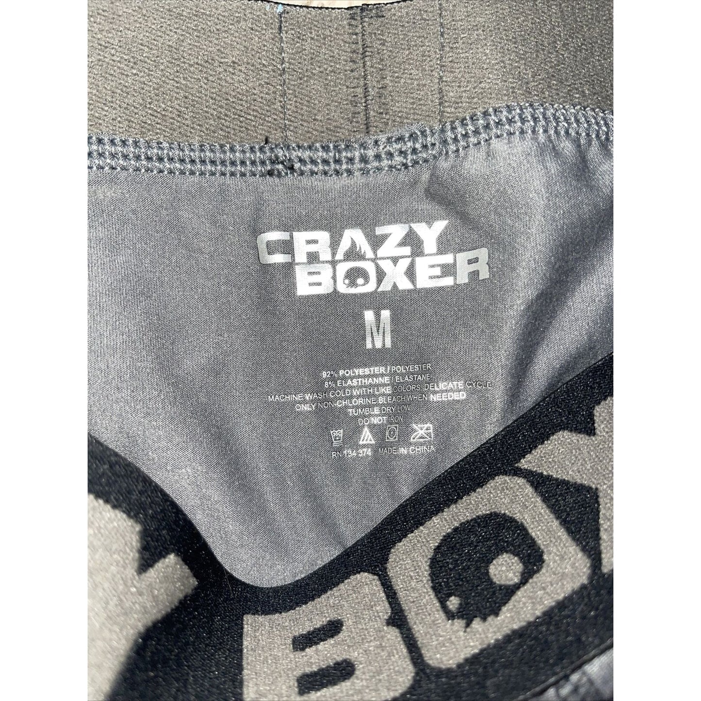 men's gray medium crazy boxer compression new and unworn Toy Story
