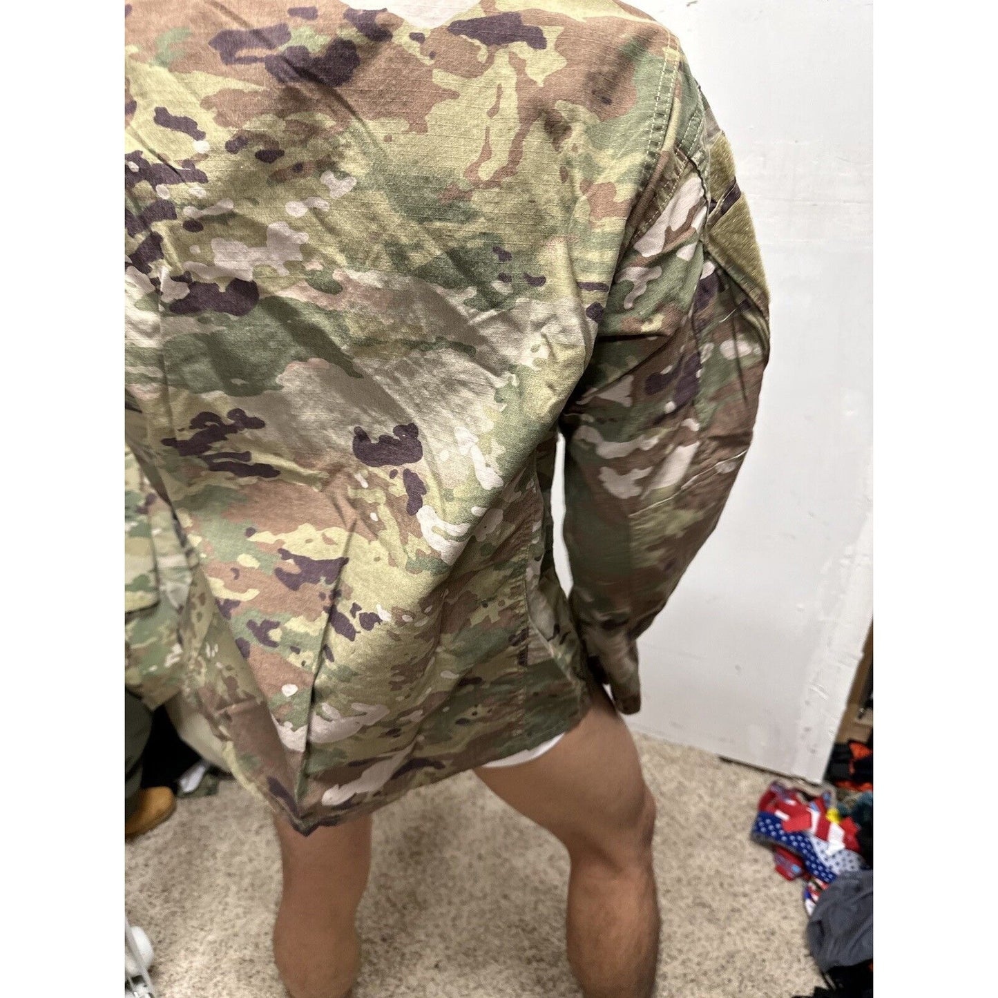 Men’s Warrant Officer Rank Ocp Top Blouse Army Air Force Combat Small Short