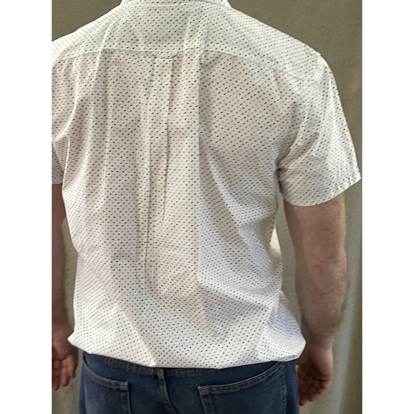 Men’s Kenneth Cole Large Button Shirt White