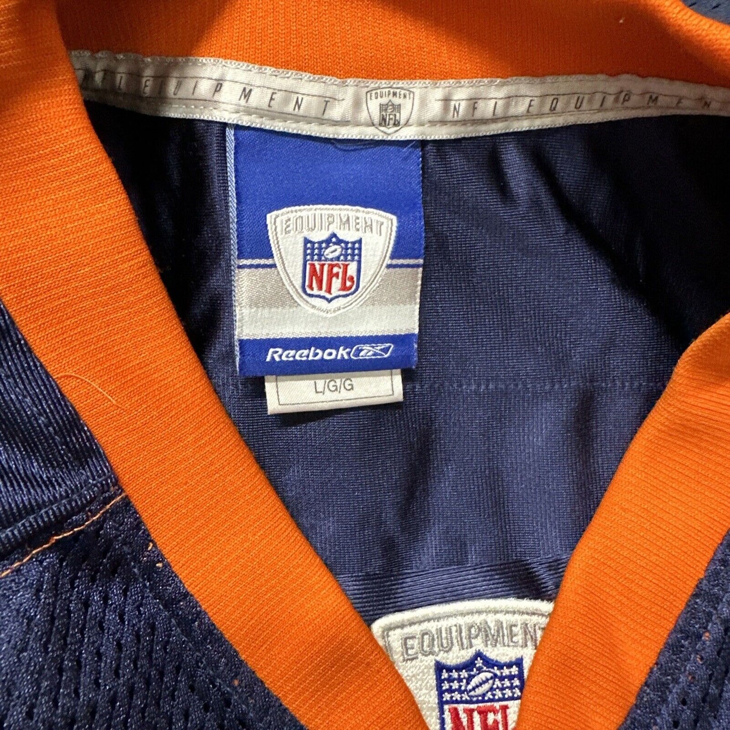 Men’s NFL Equipment Large Reebok Denver Broncos Football Jersey 17 Watts
