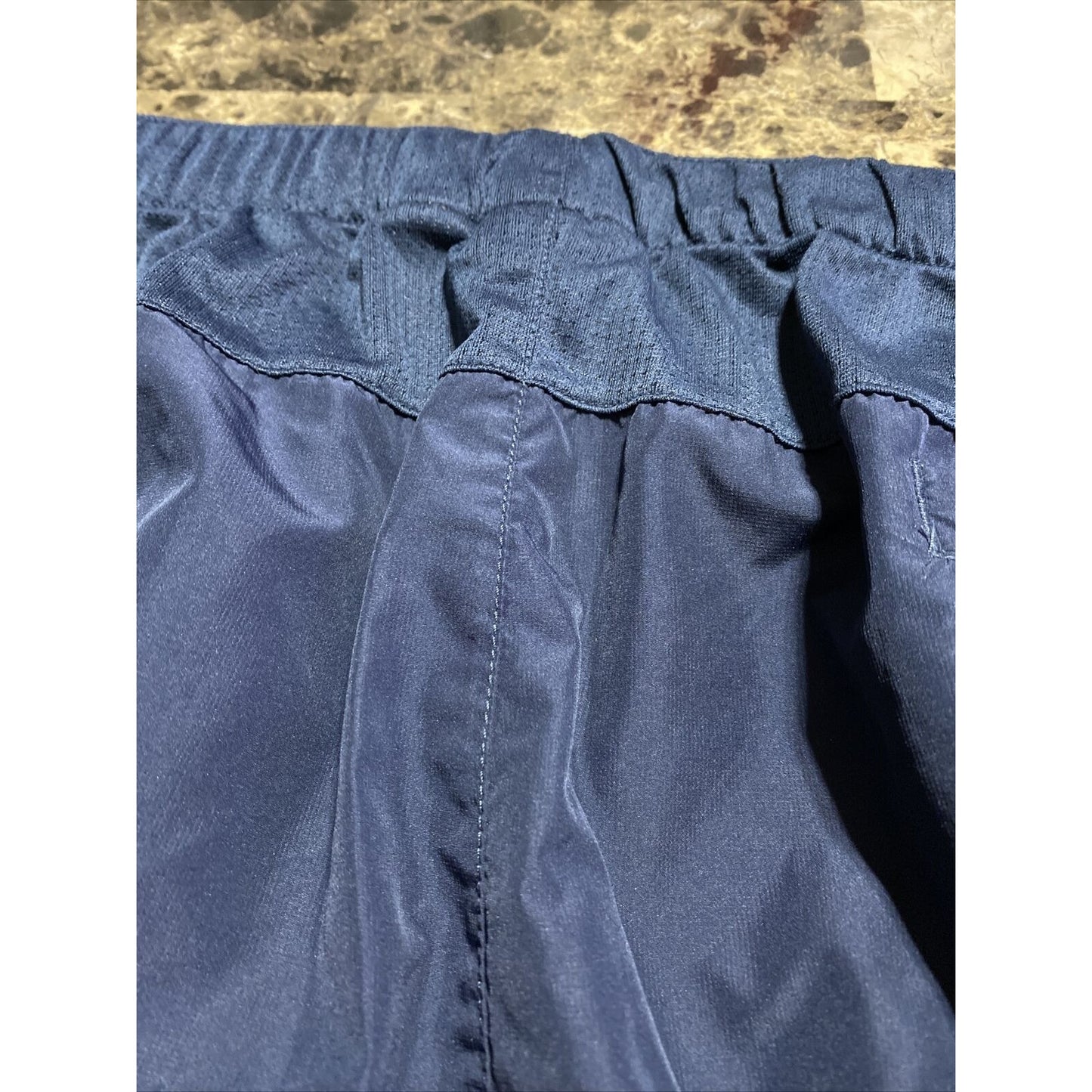 Fitness Gear Men’s XL Navy Blue Gym Workout Training Polyester Athletic Pants