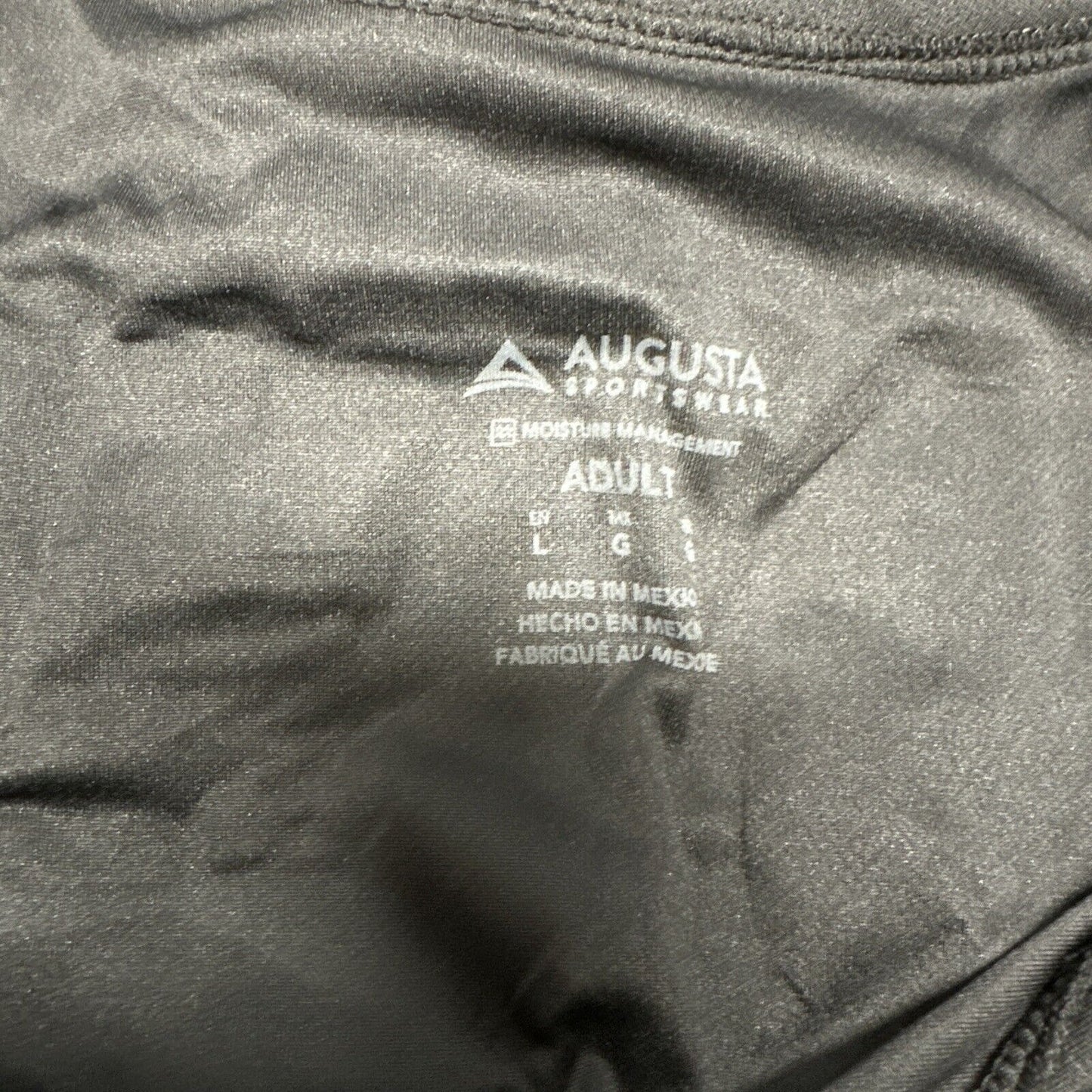 Men’s Augusta Sportswear Black Large Eagles Baseball Jersey