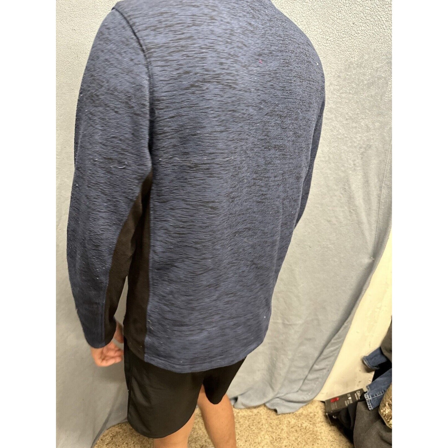 Men’s Blue 1/4 Zip Pullover Colorado Vail Gear For Sports Sweater