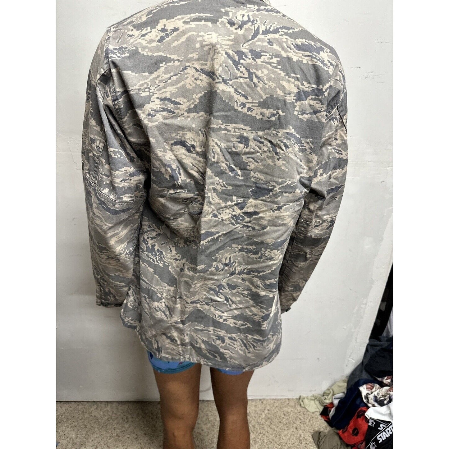 Men’s USAF Abu Airman Battle Uniform 42R Coat Top Blouse Civil Air Patrol
