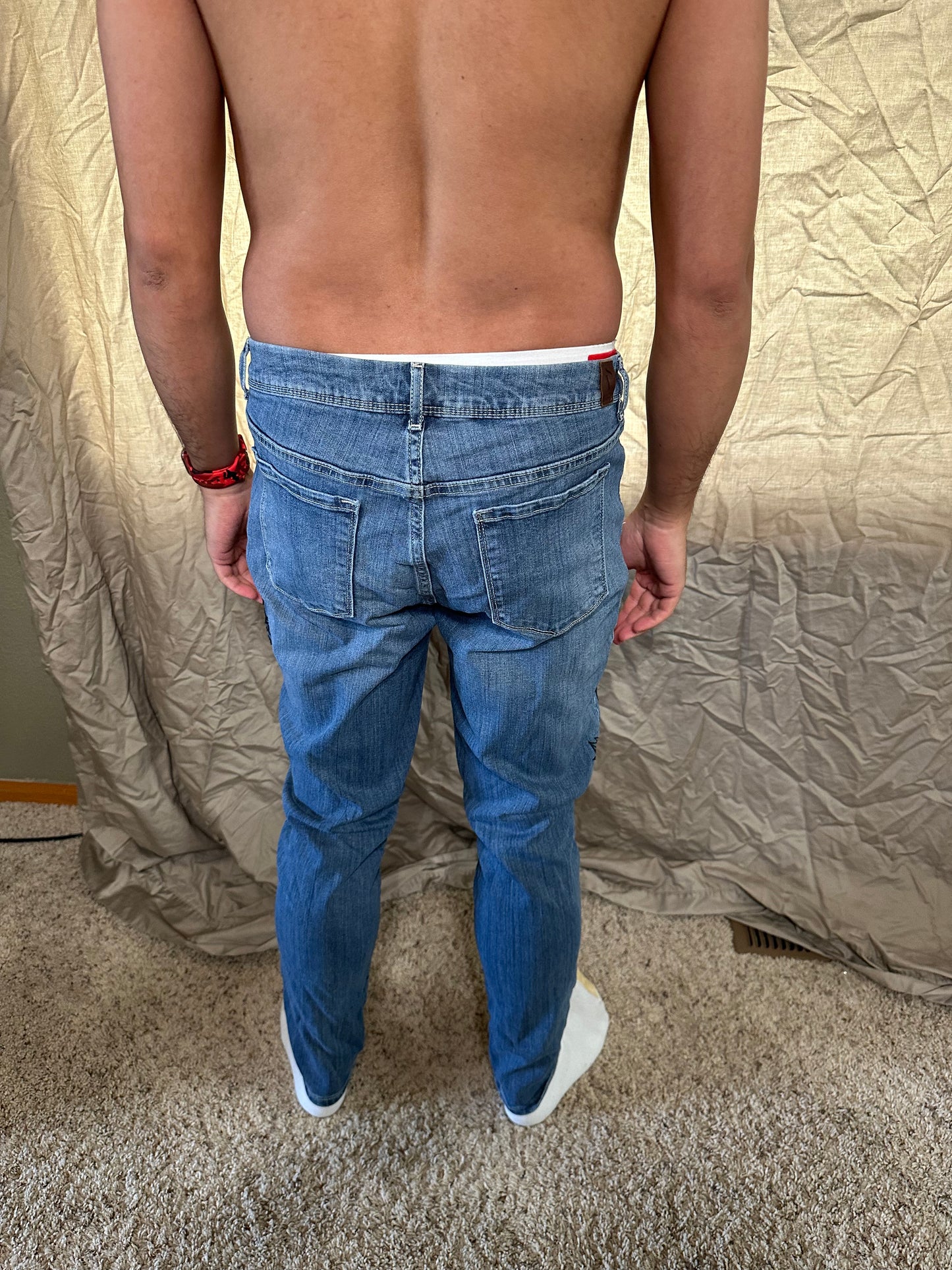 Women’s simply Vera Vera wang skinny 10 blue jeans