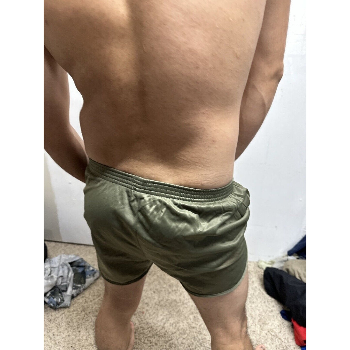 Men’s Olive Green Soffe Ranger Panties Silkies Medium