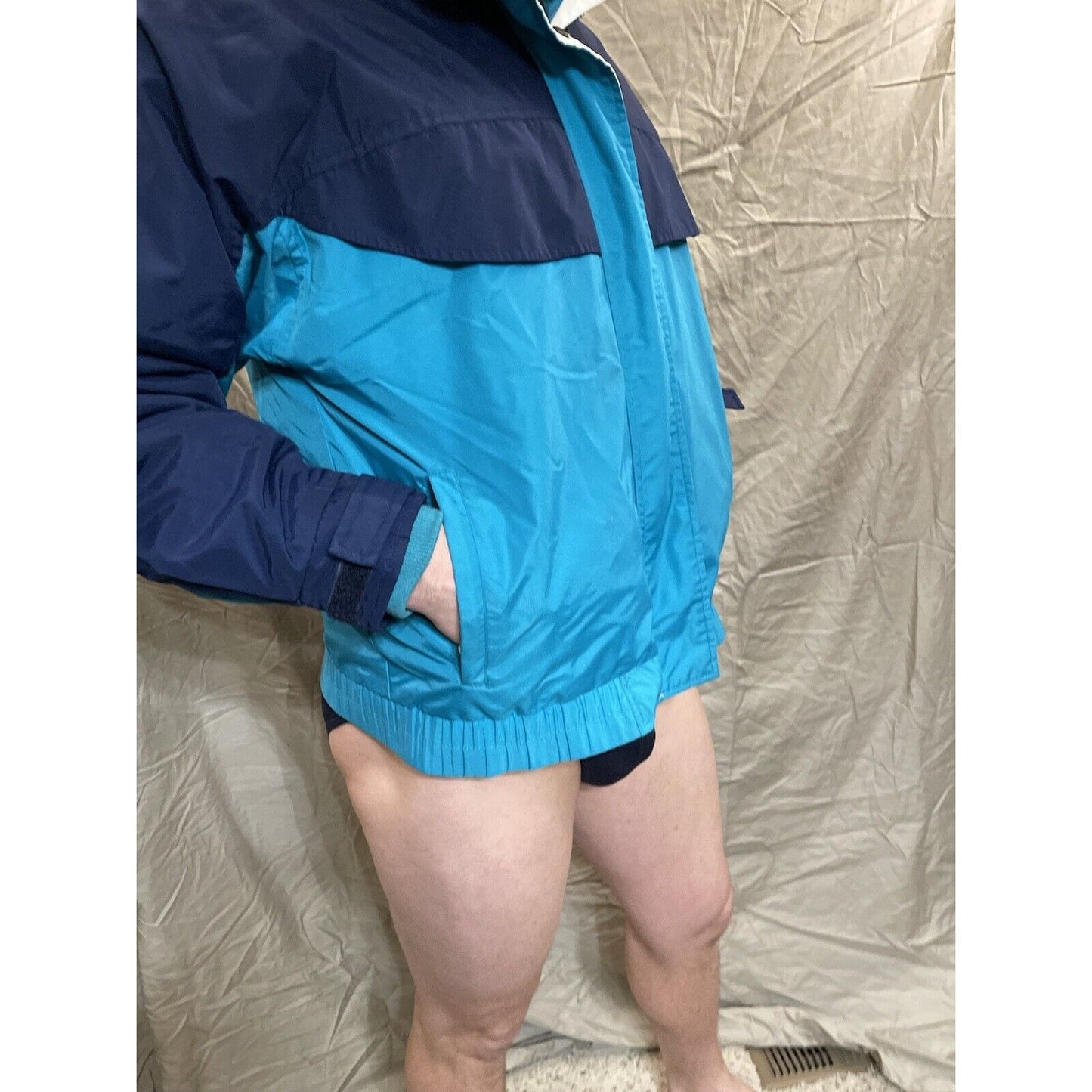 hunt club petite snow jacket Medium 8/10 Blue Full Zip
