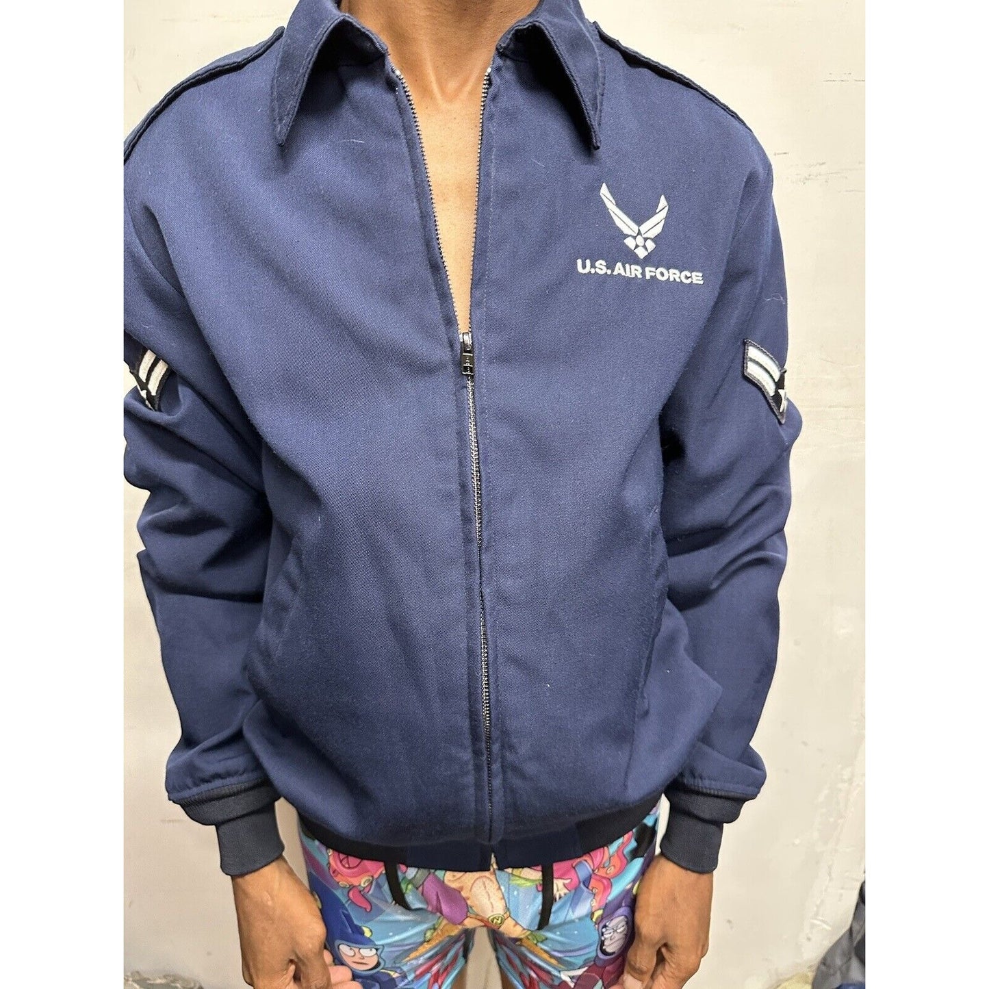 Men’s Air Force USAF Jacket Liner Missing DSCP 40XL Blues Uniform