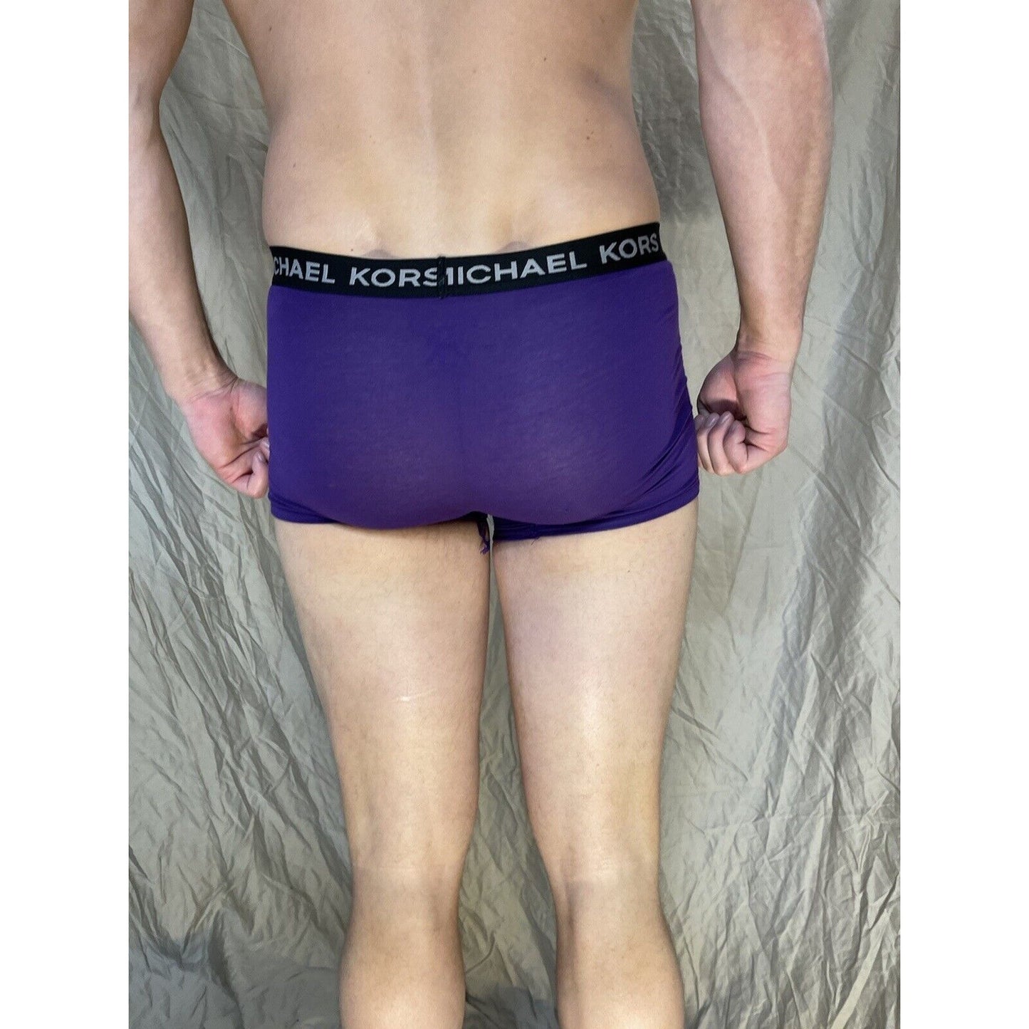 men's michael kors stretch factor pride boxer briefs Purple small