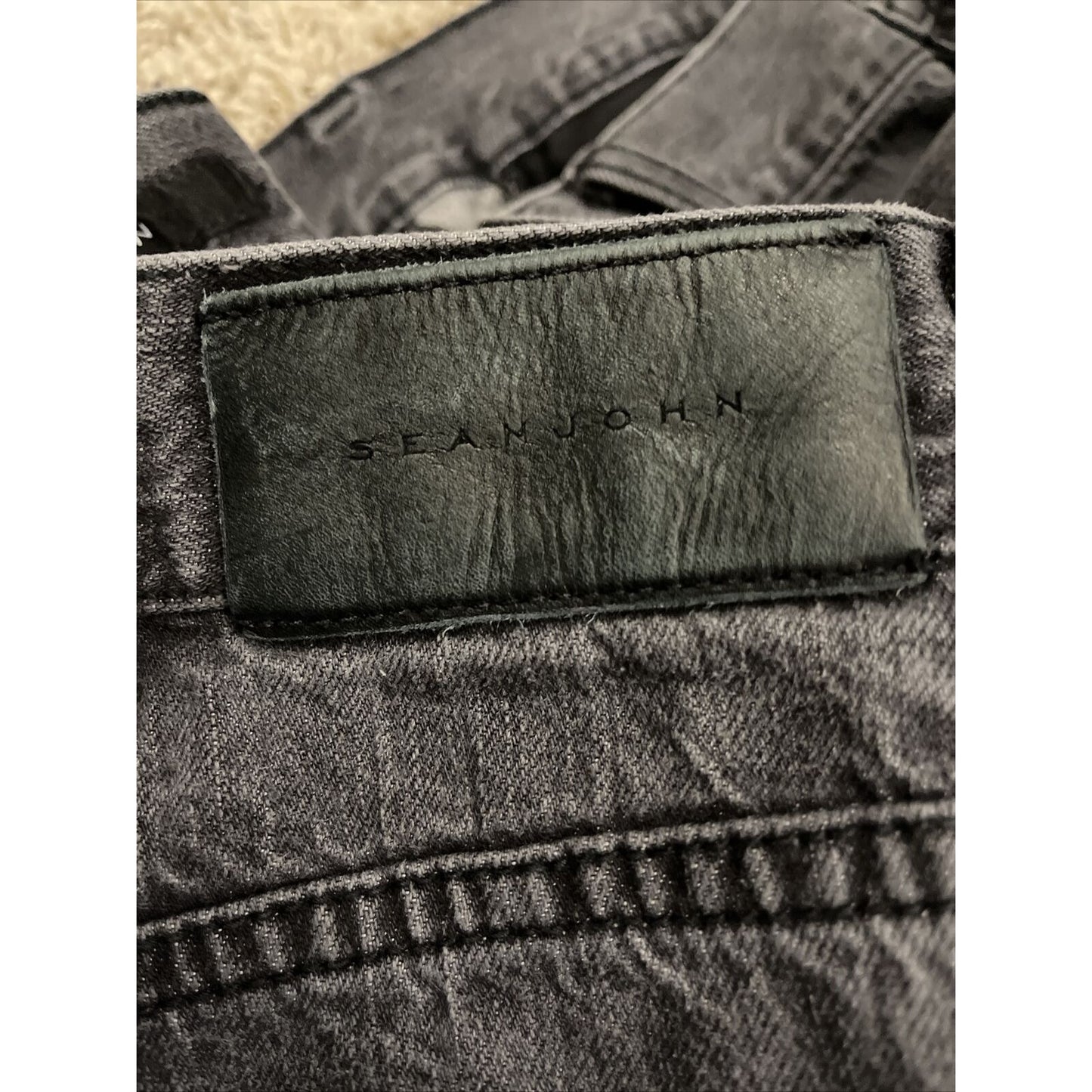 Men’s Sean John Black Jeans 42 x 32