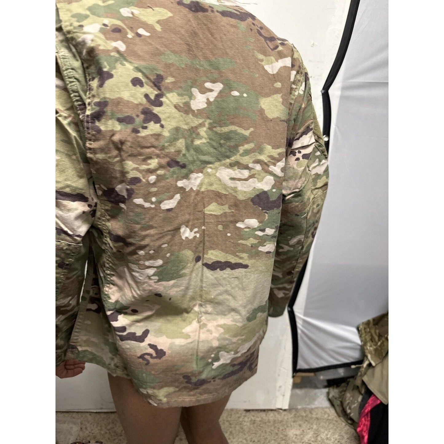 Men’s Ocp Top Coat Army Blouse USAF Flame Resistant w/ tags and patches