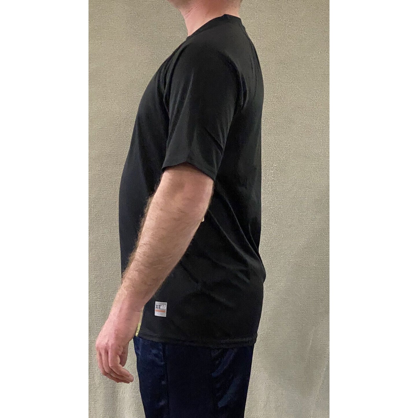 Soffe Extreme Training XT46 Men’s Medium Black & Camo Military Polyester T-shirt