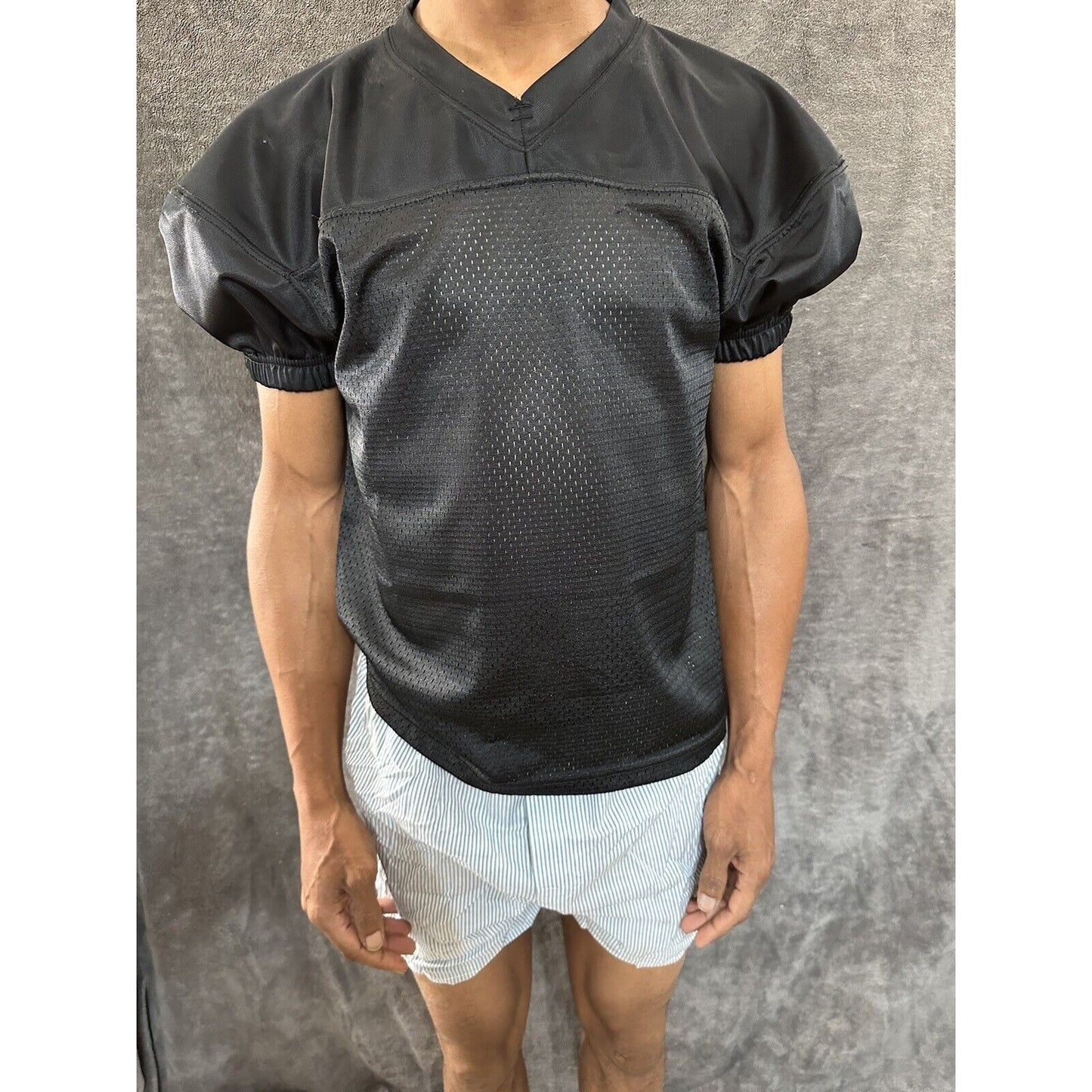 Men’s Black Football Jersey Champro Medium