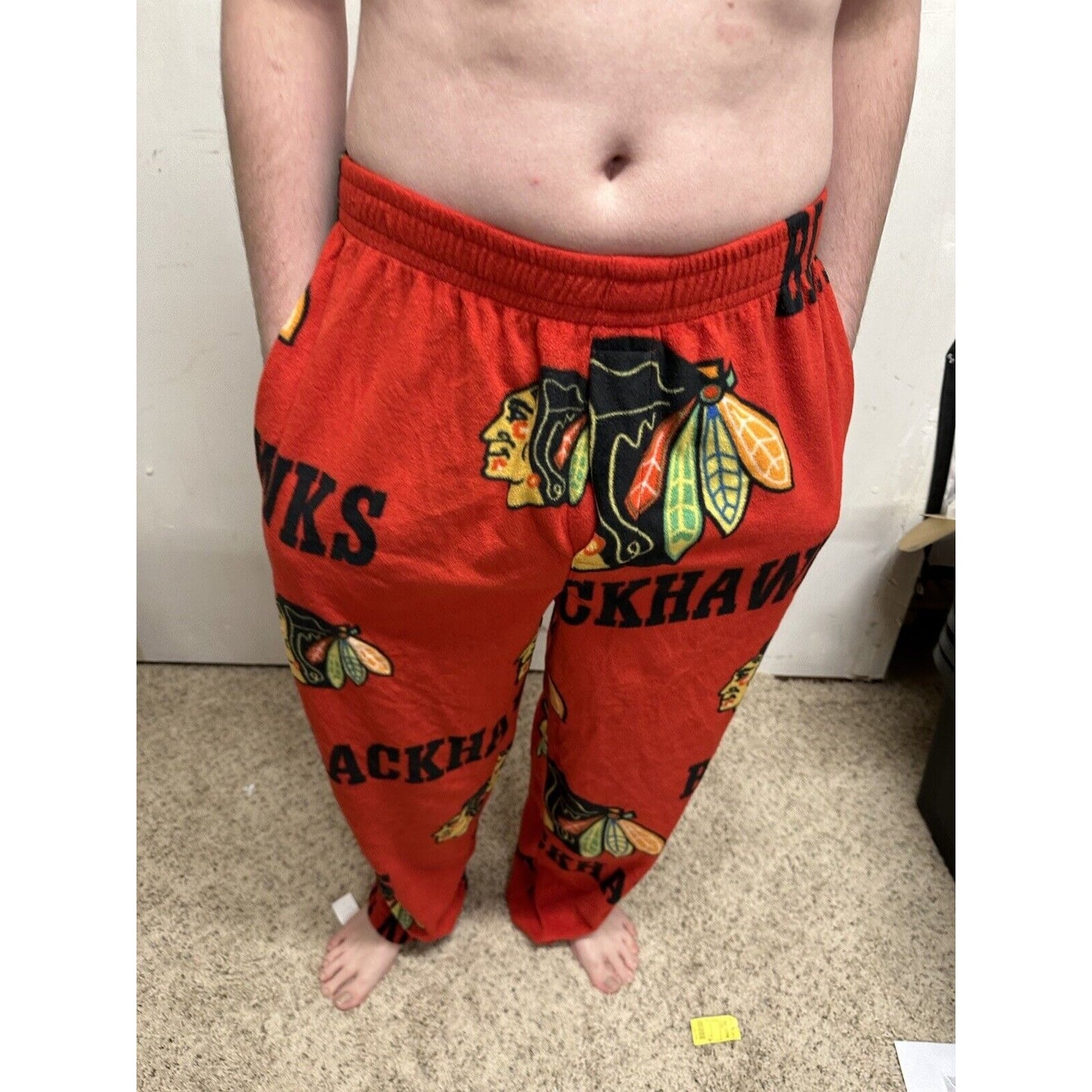 men’s concept sport sleepwear nhl medium blackhawks