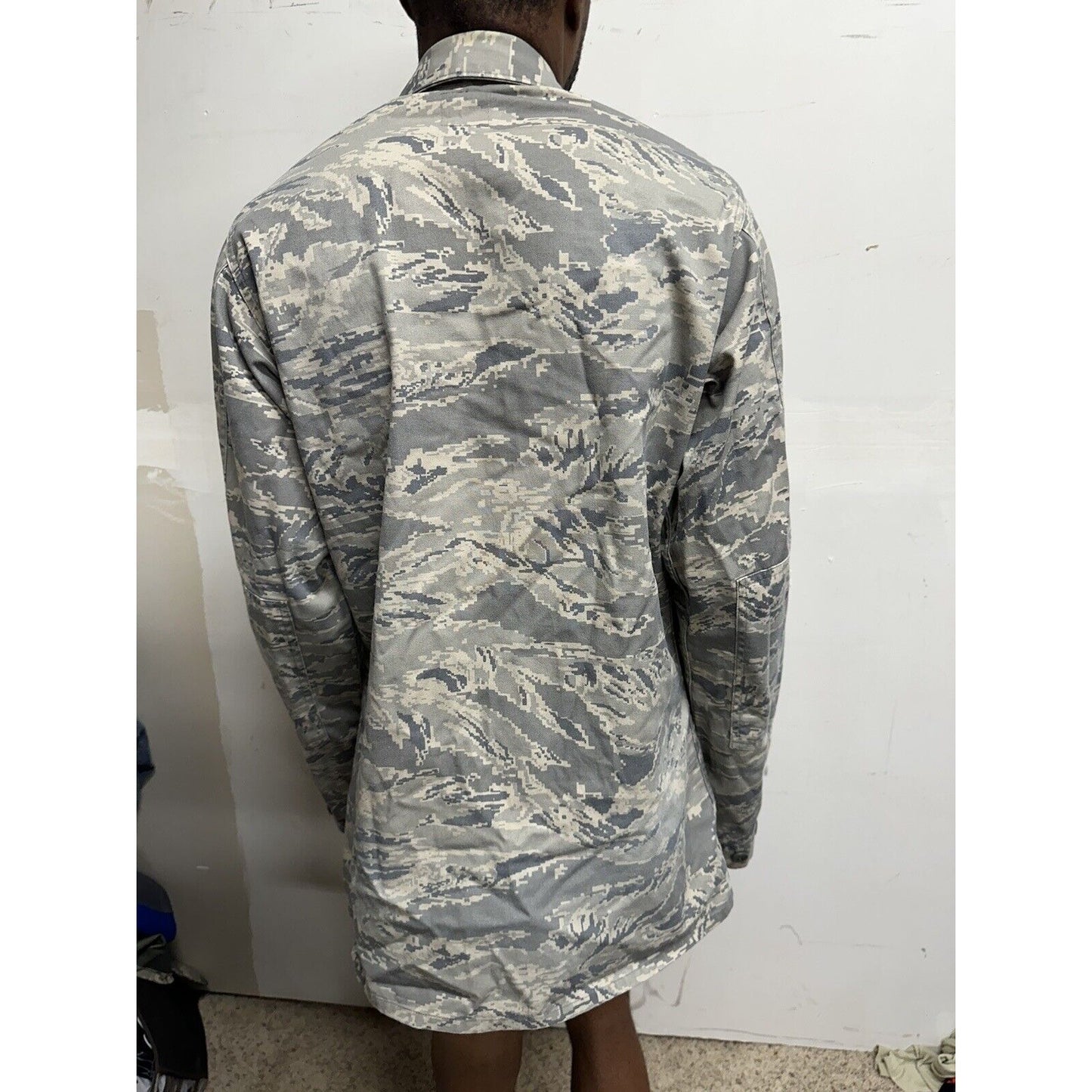 Men’s Civil Air Patrol USAF Abu Airman Battle Uniform Top Blouse Jacket 40XL