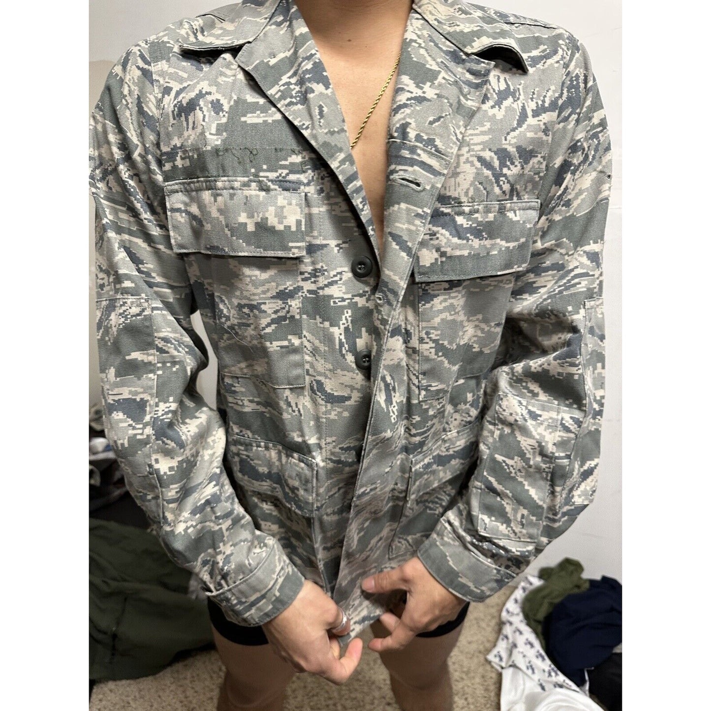 Men’s Abu Airman Battle Uniform Top USAF Civil Air Patrol 36S