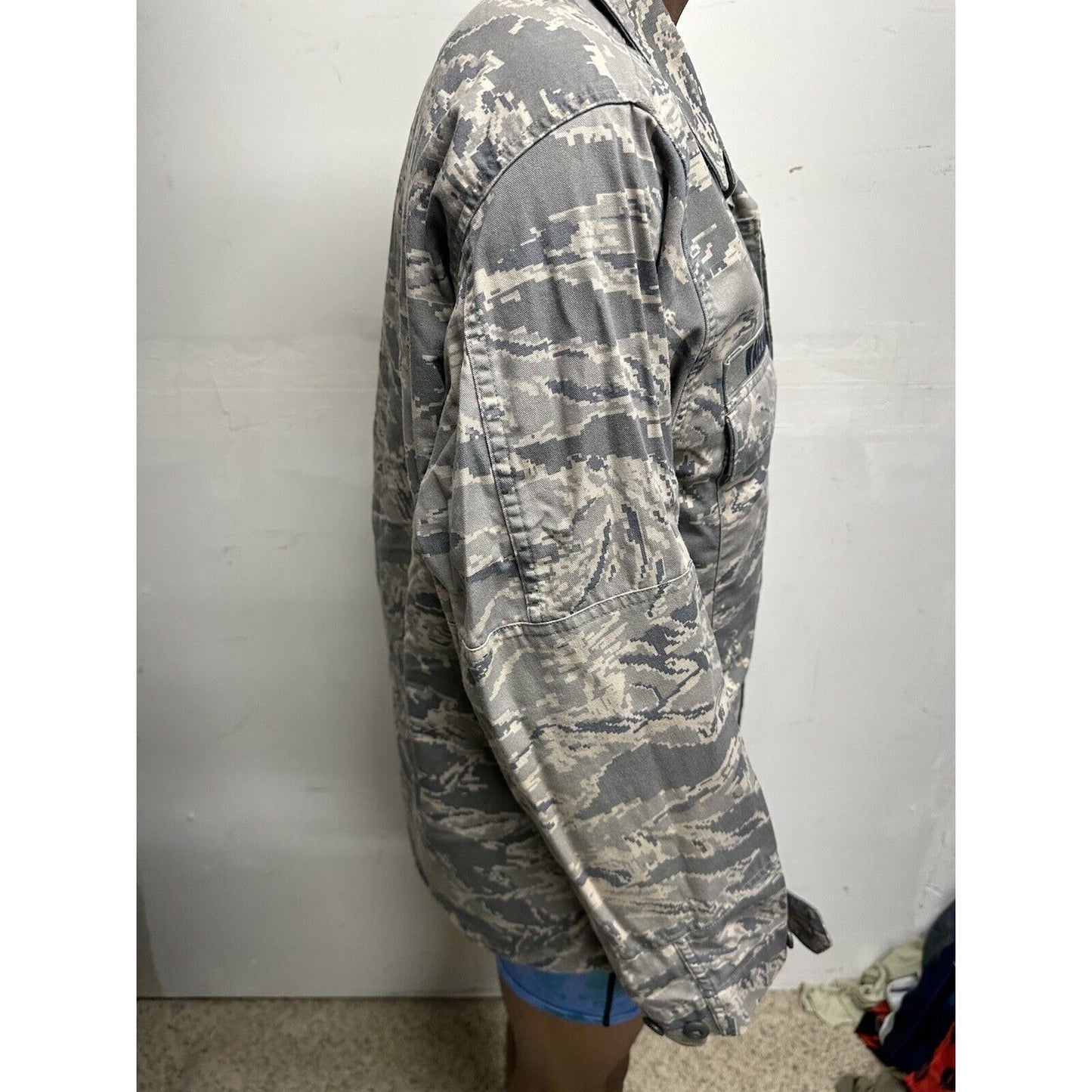 Men’s USAF Abu Airman Battle Uniform 42R Coat Top Blouse Civil Air Patrol