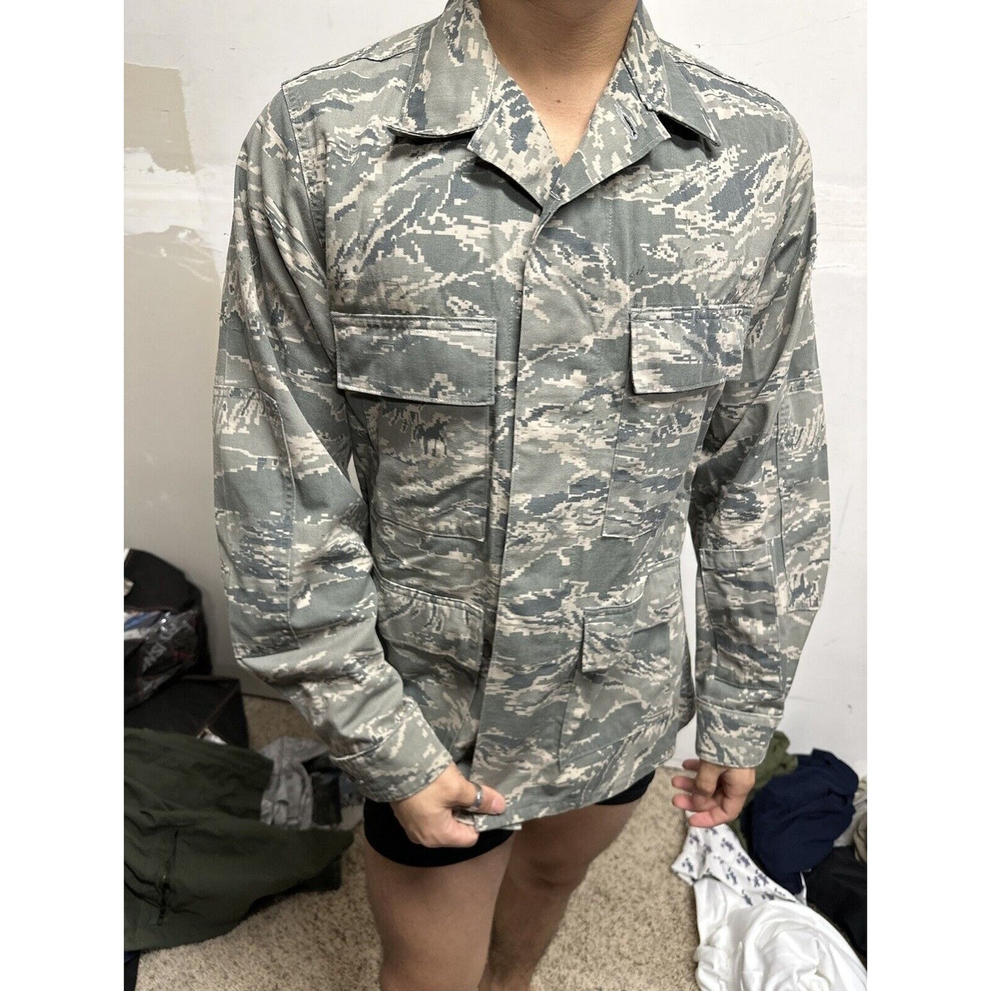 Men’s 36S Airman Battle Uniform Abu USAF Civil Air Patrol Top Blouse