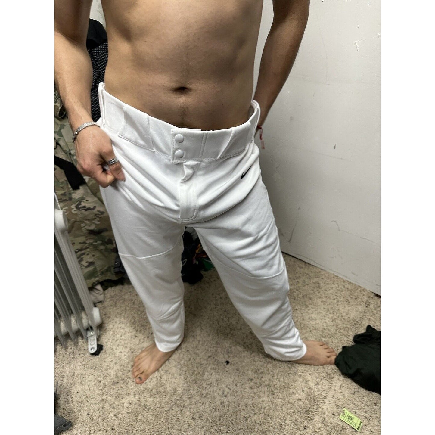 Men’s team Nike White baseball Pants Medium