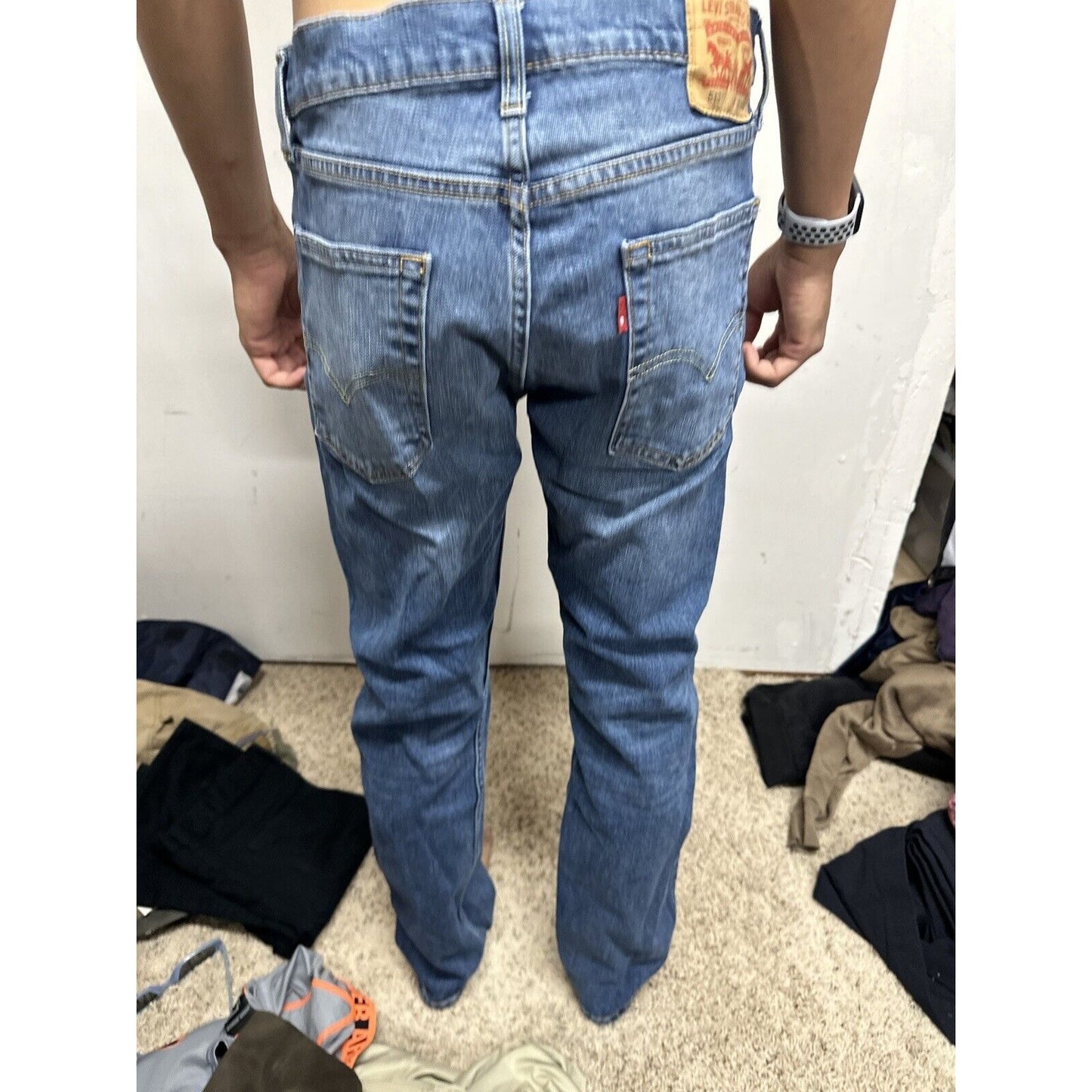 Men’s Levi’s 513 Blue Jeans 32 X 32