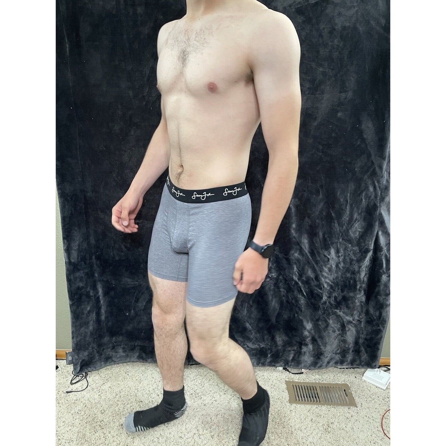 Men’s Sean John Gray Boxer Briefs Size Small