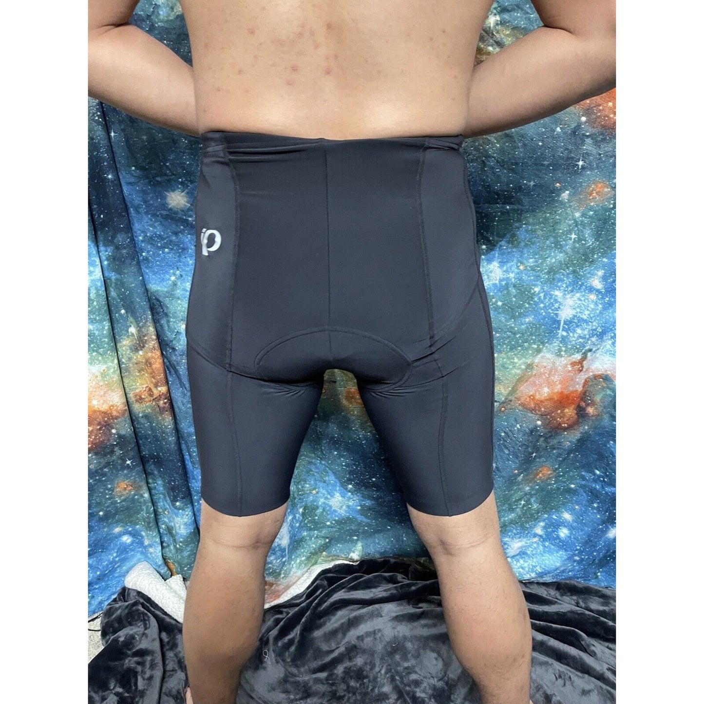 Pearl Izumi Adult Select Large (7.5 Inseam) Black Padded Cycling Shorts RN 80327