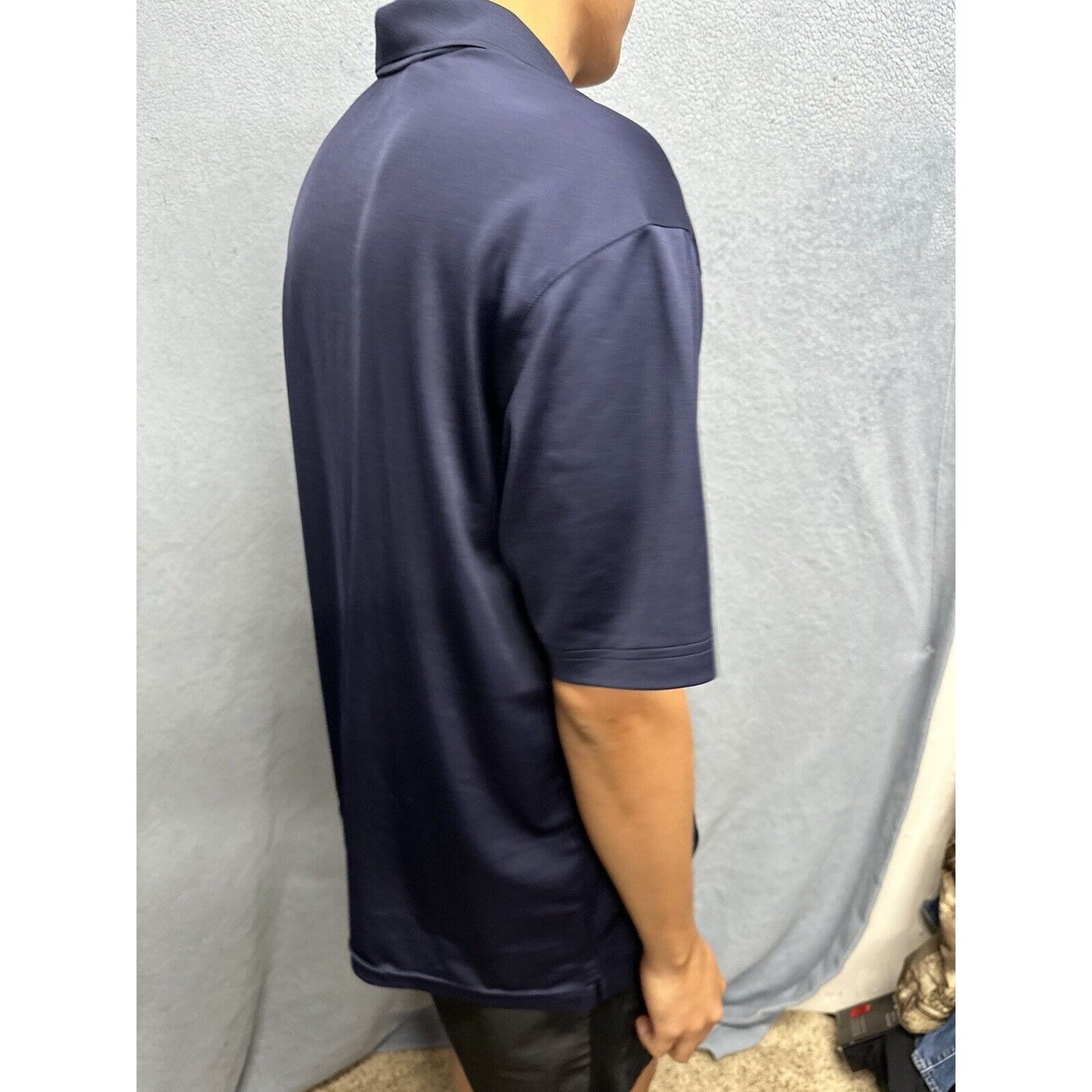 Men’s Dark blue XL Under Armour Loose Polo Shirt University Of Rochester 1850