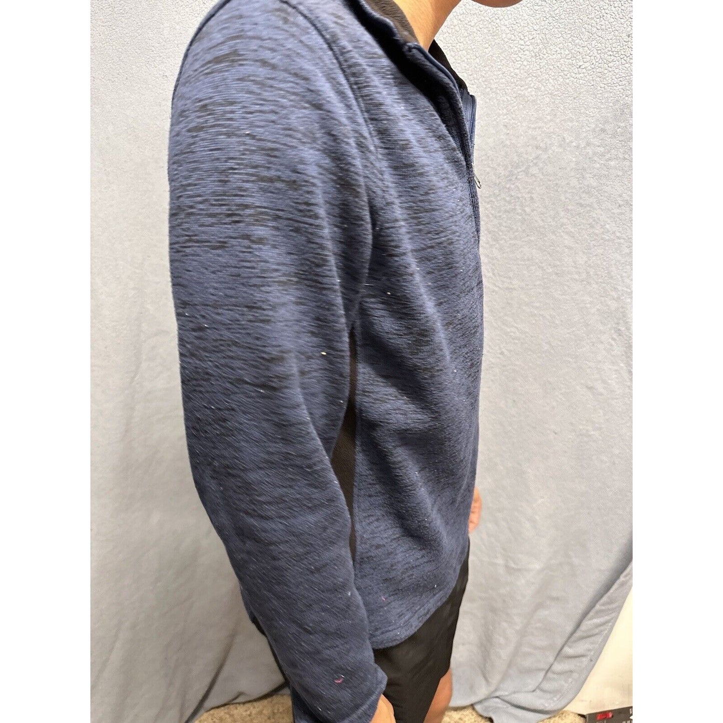 Men’s Blue 1/4 Zip Pullover Colorado Vail Gear For Sports Sweater